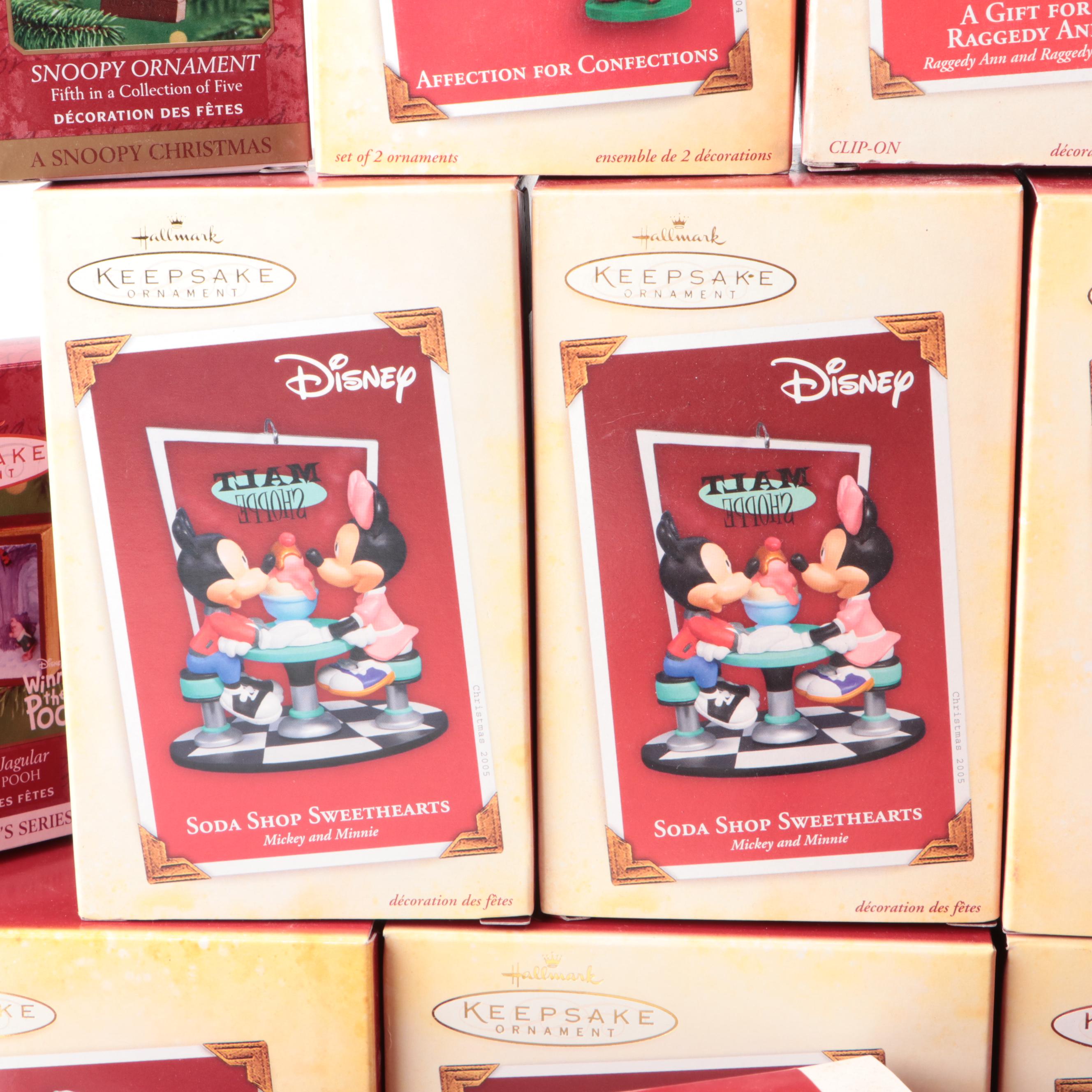 Hallmark Holiday Disney Ornaments and Figurines