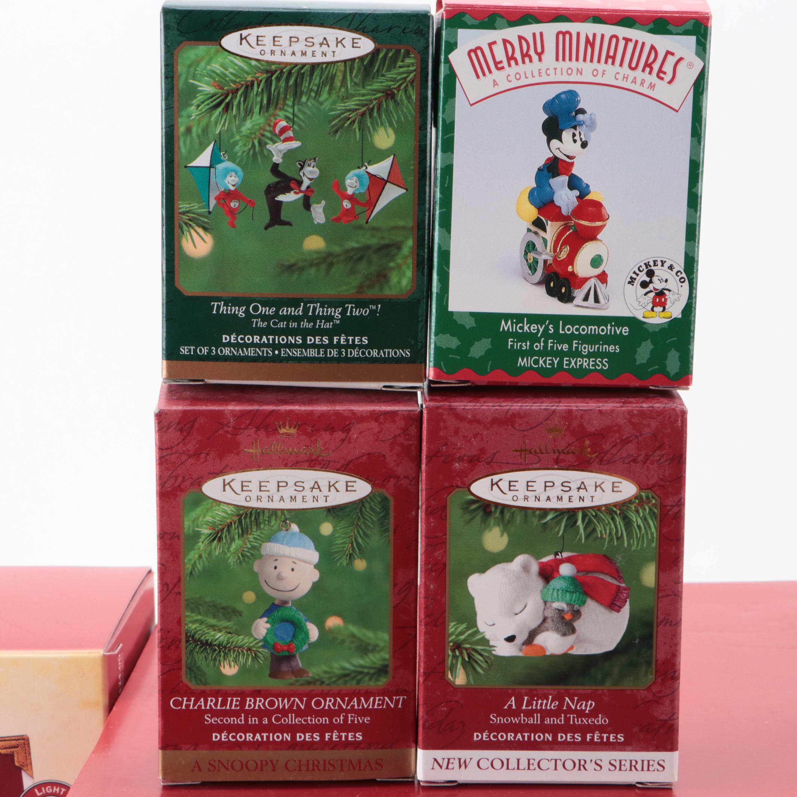 Hallmark Holiday Disney Ornaments and Figurines