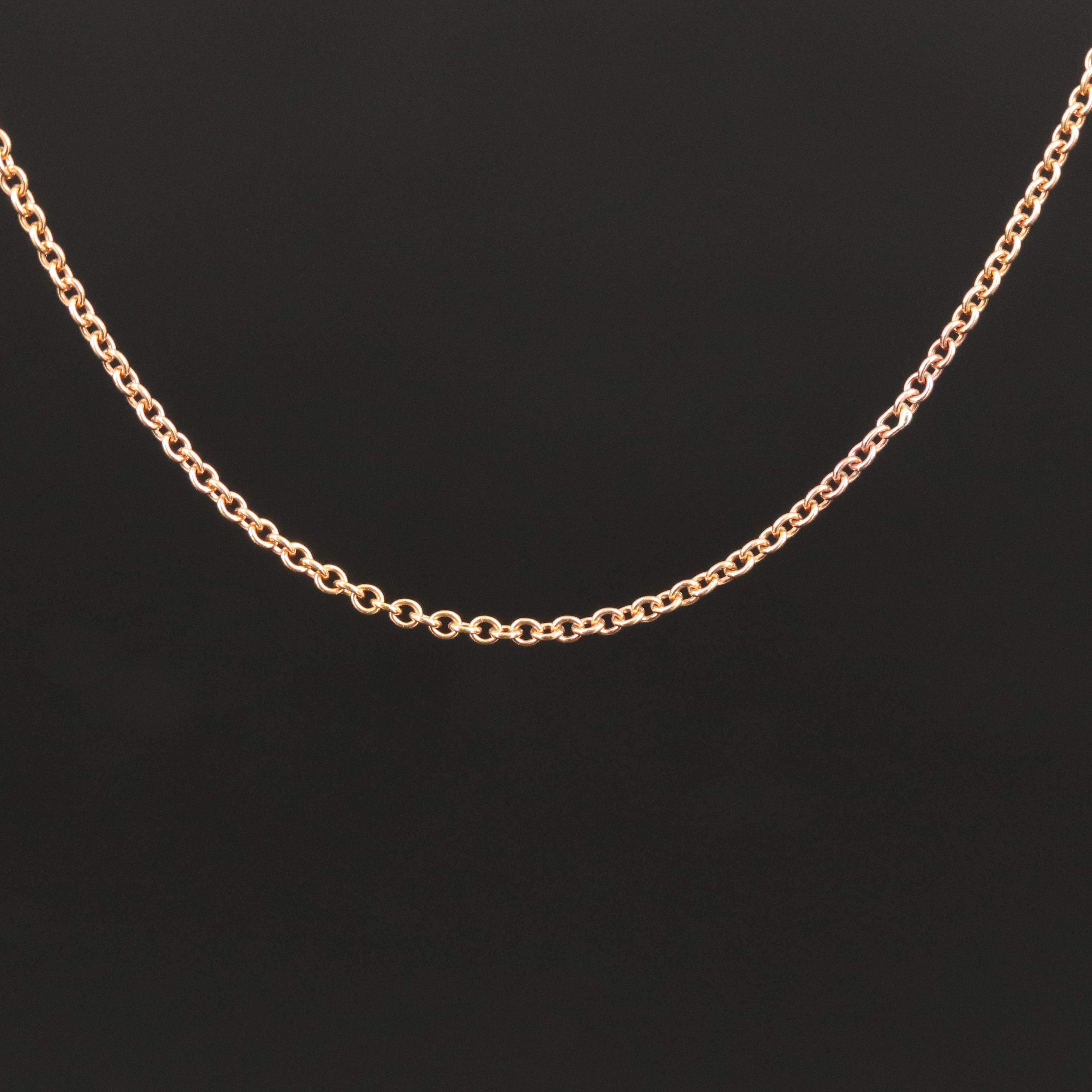 18K Cable Chain Necklace