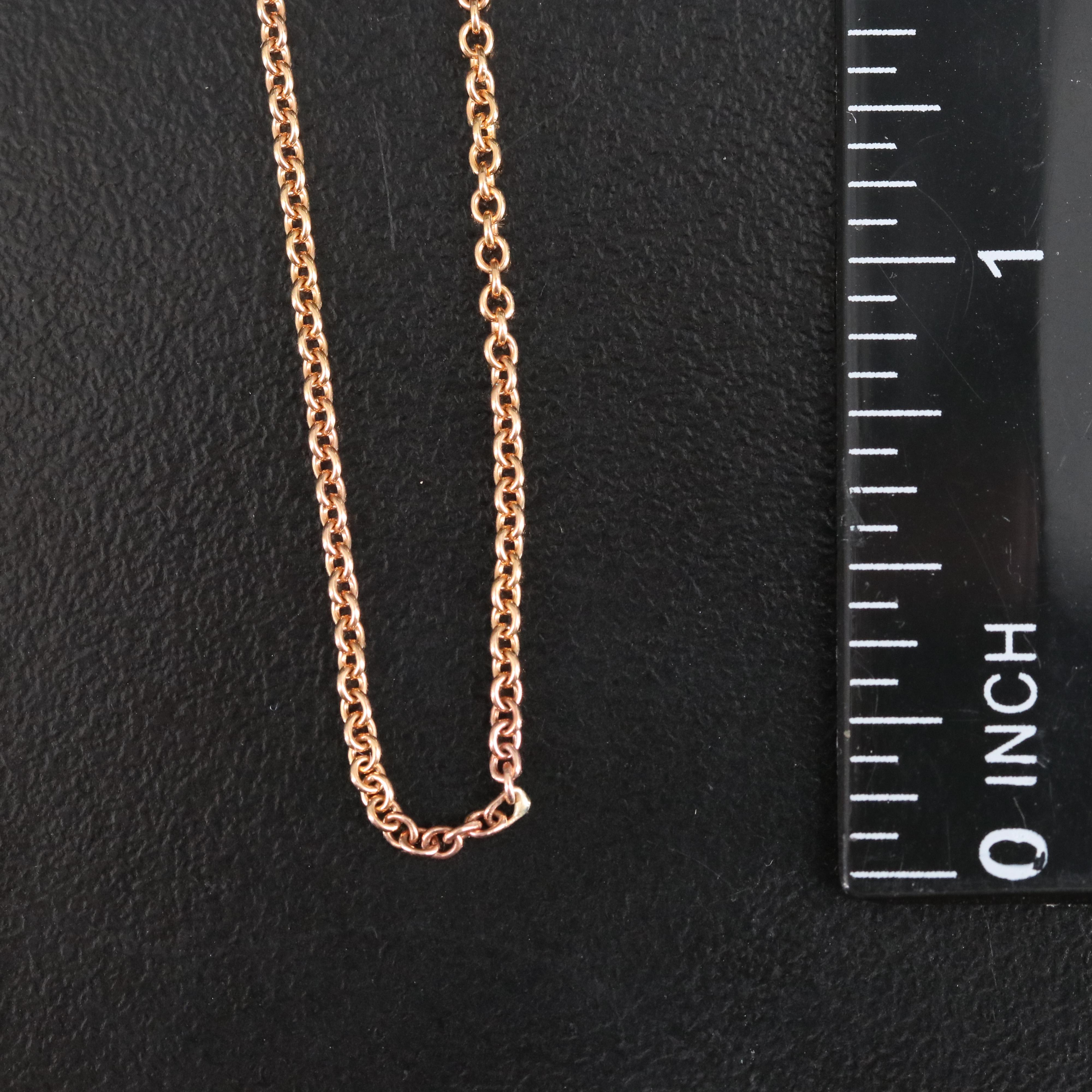 18K Cable Chain Necklace