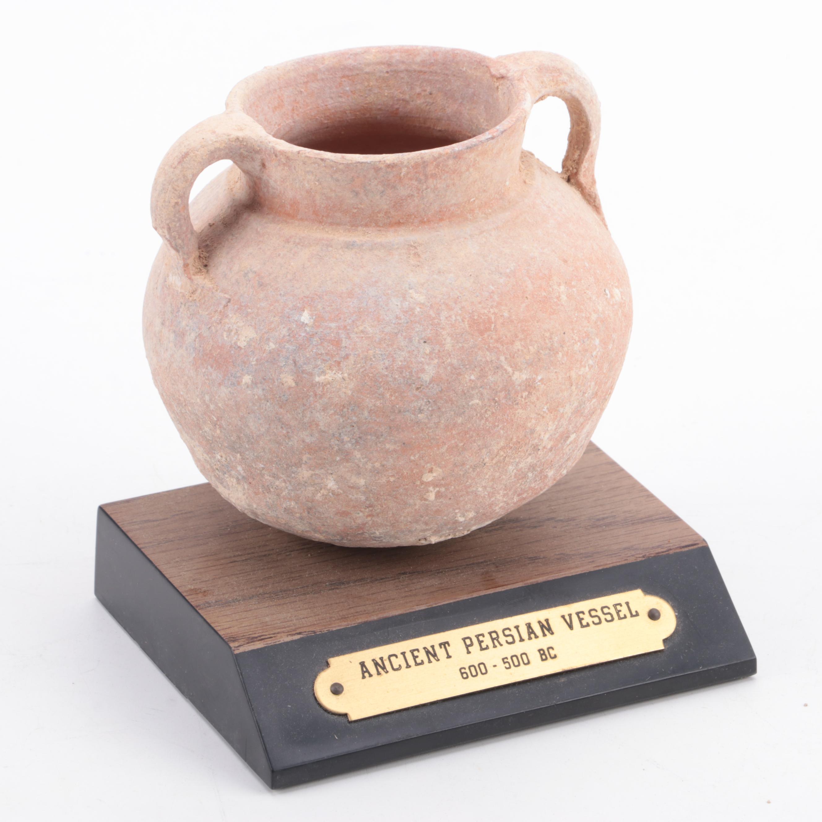 Ancient Roman Vessels and Ancient Persian Vessel