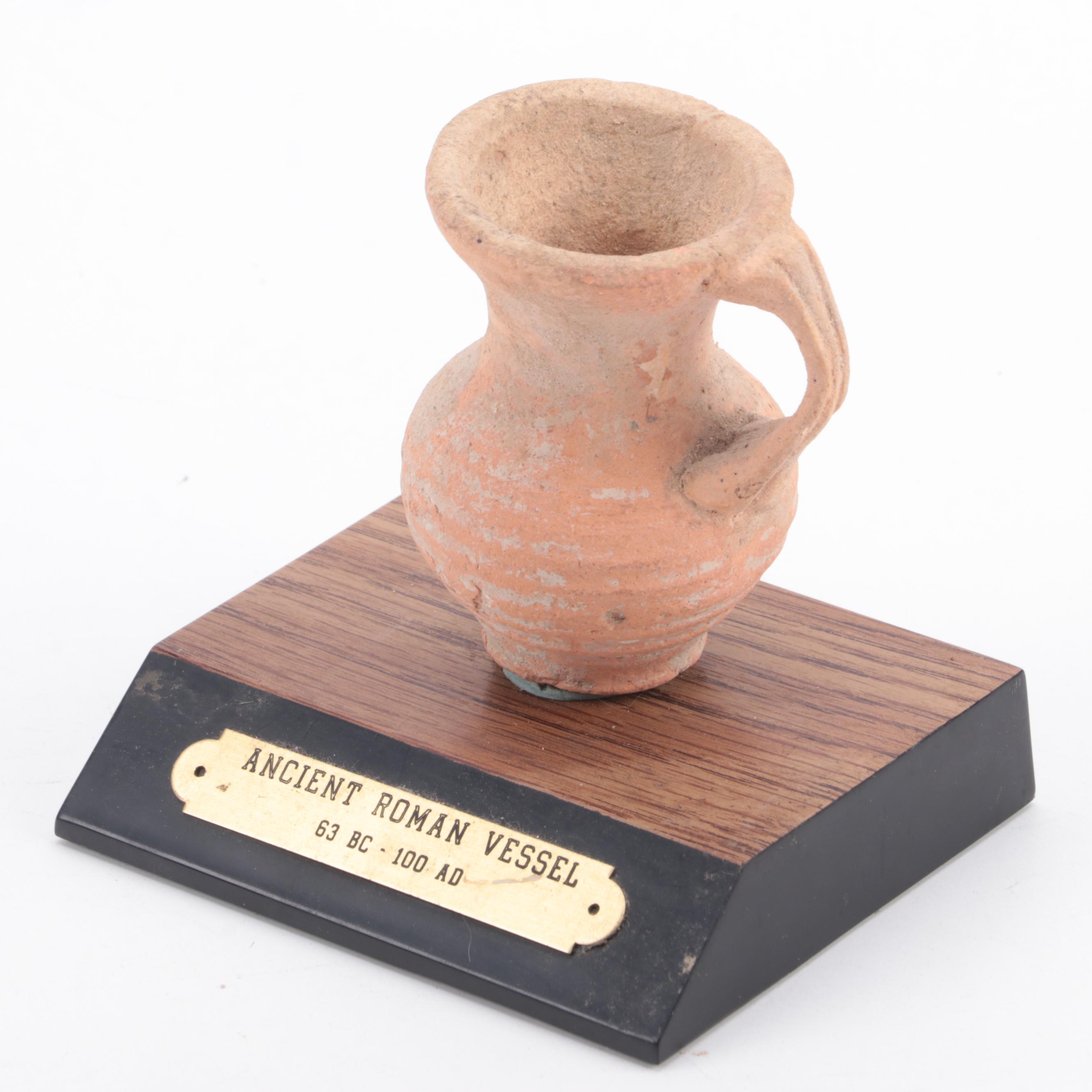 Ancient Roman Vessels and Ancient Persian Vessel