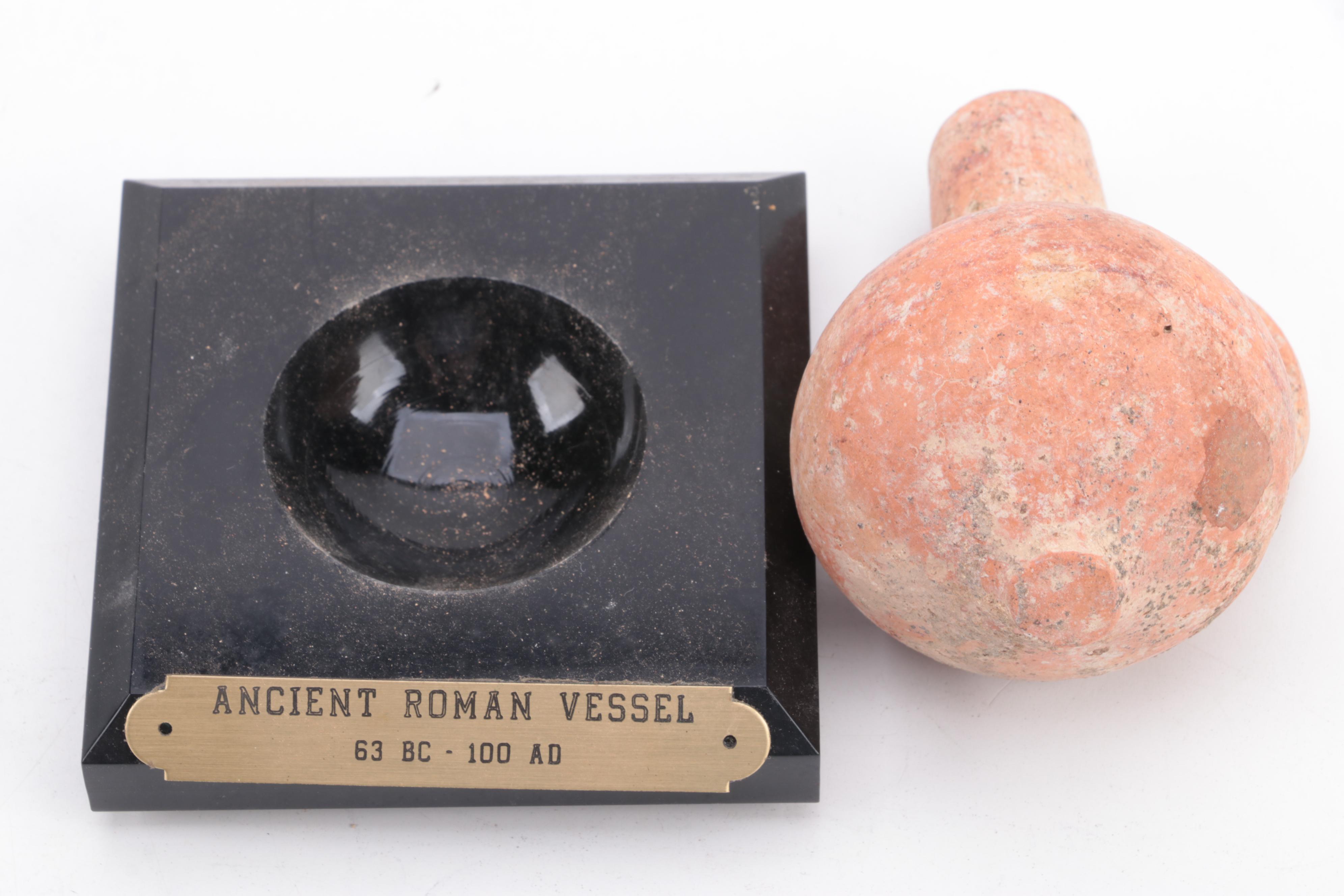 Ancient Roman Vessels and Ancient Persian Vessel