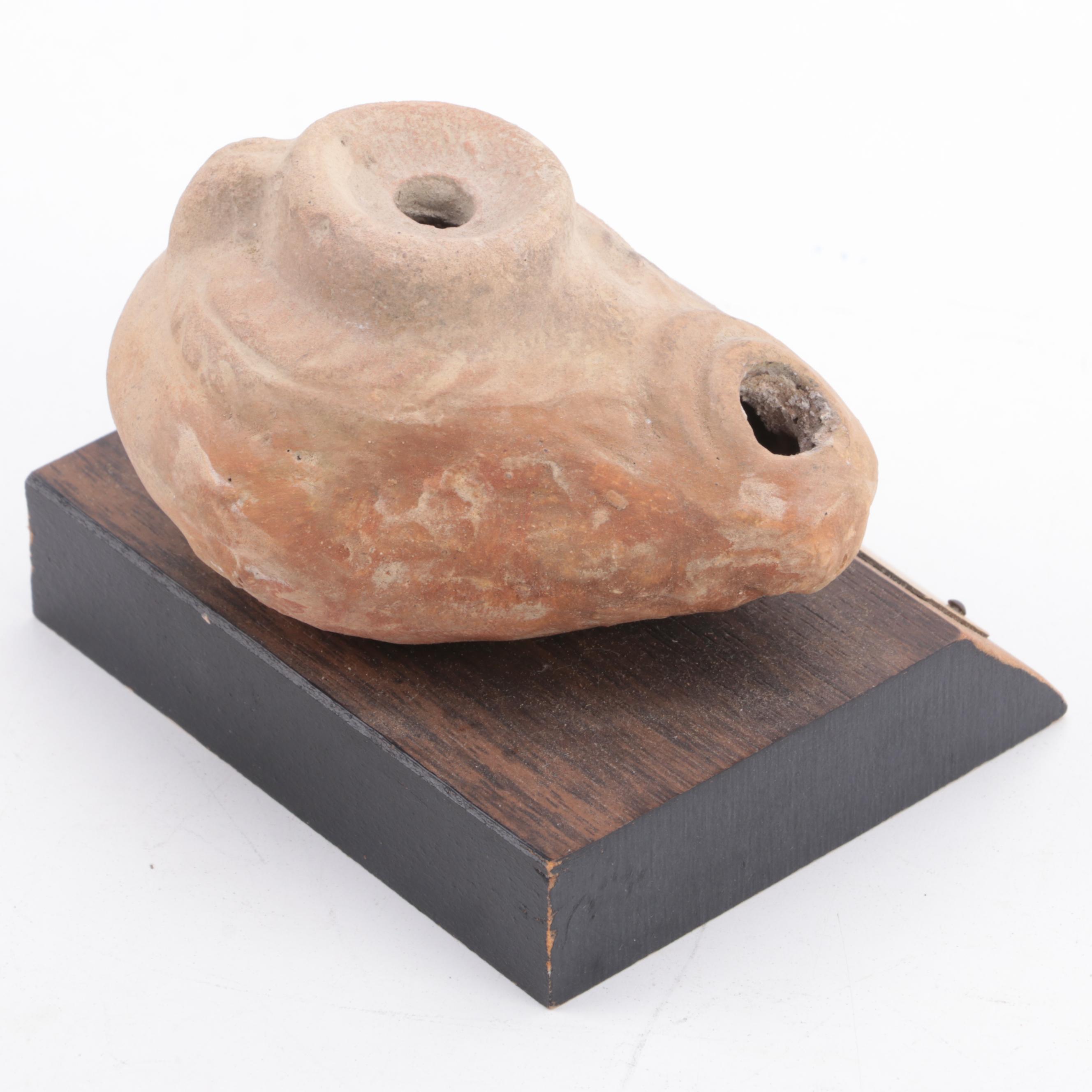 Ancient Clay Oil Lamps