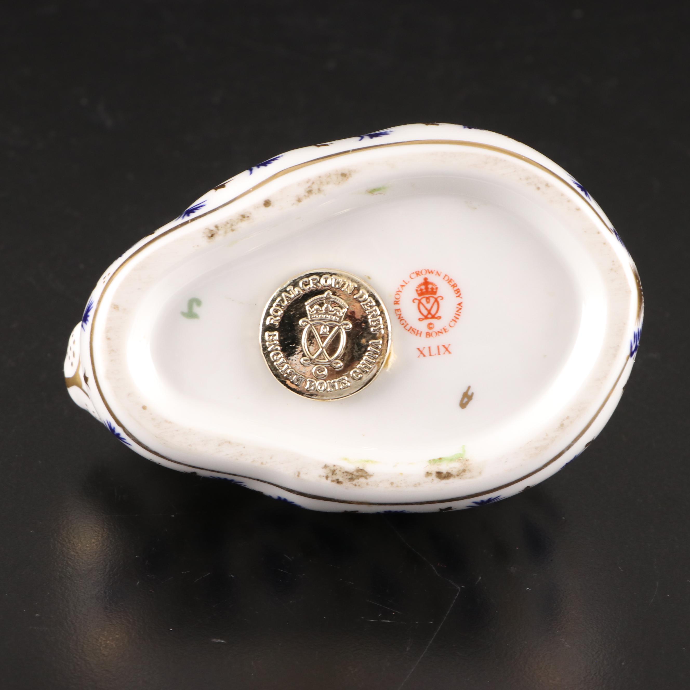 Royal Crown Derby and Other Porcelain Animal Figurines