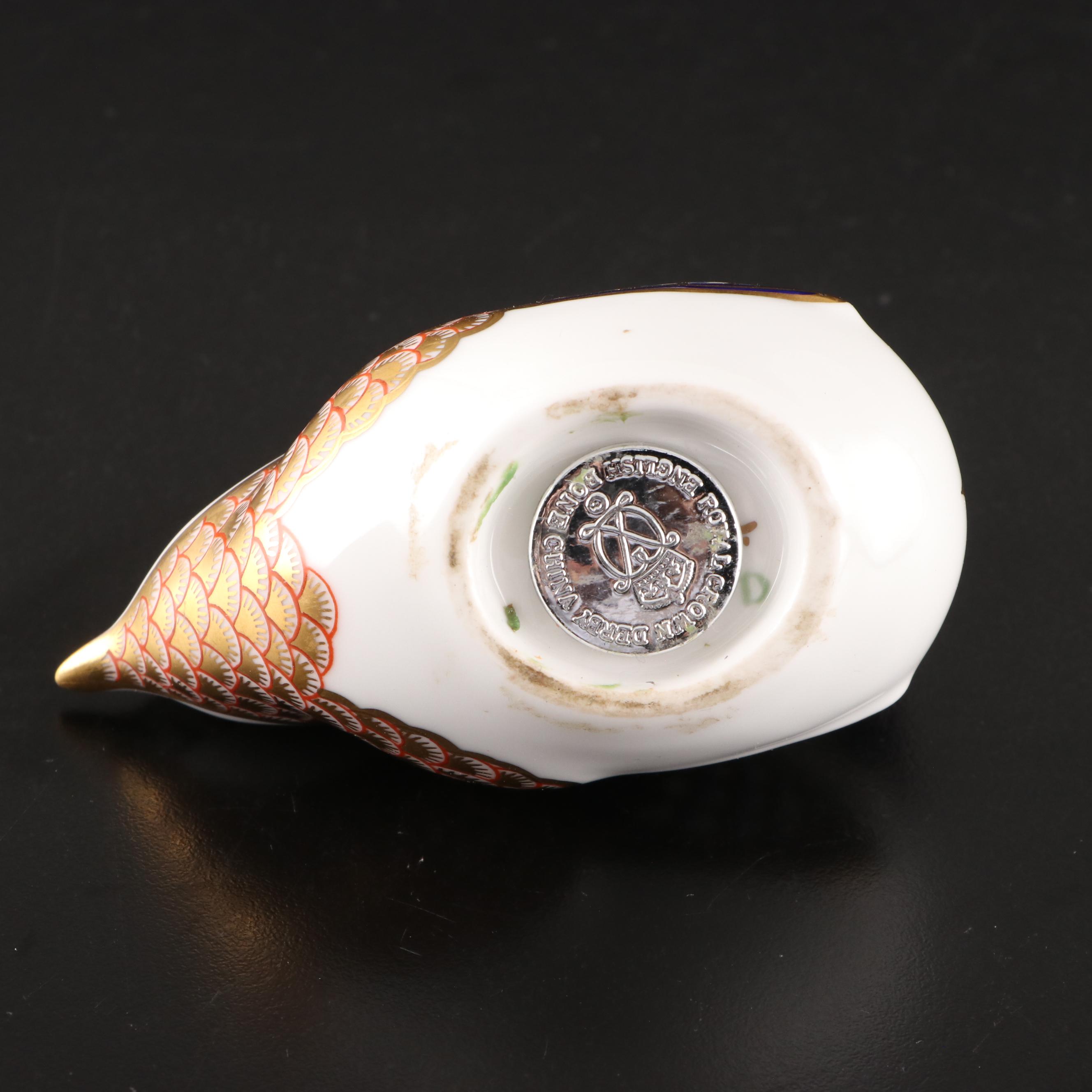 Royal Crown Derby and Other Porcelain Animal Figurines