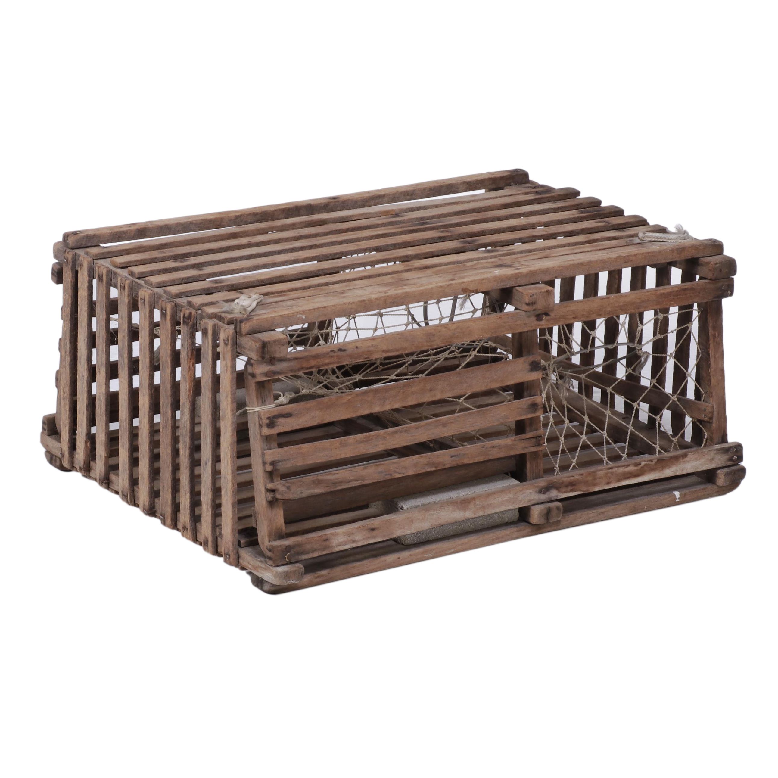 Lobster Trap Crate Coffee Table