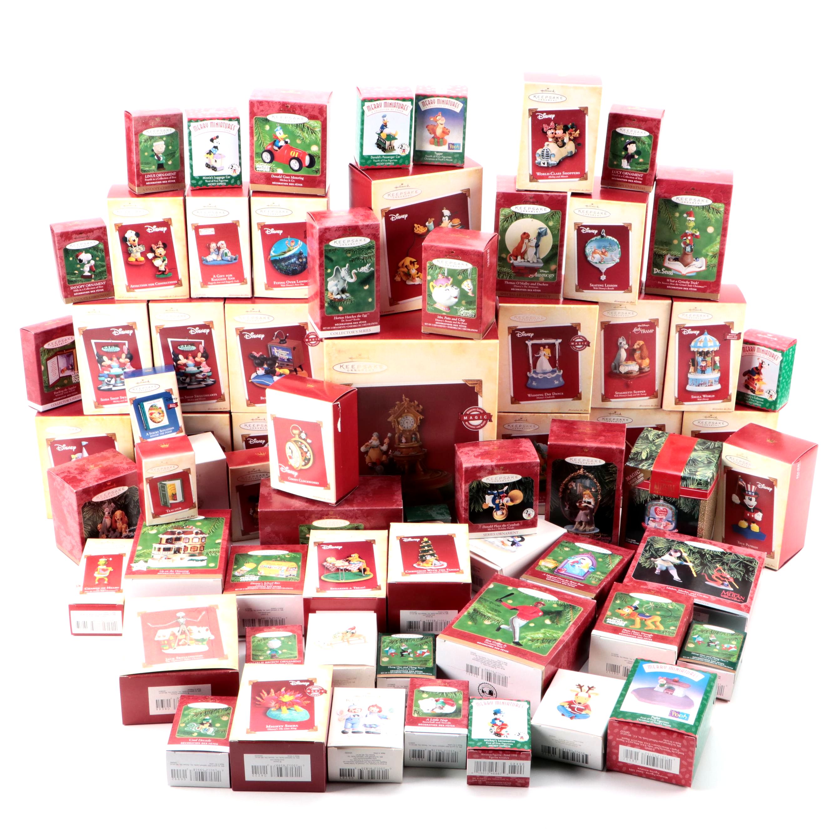 Hallmark Holiday Disney Ornaments and Figurines