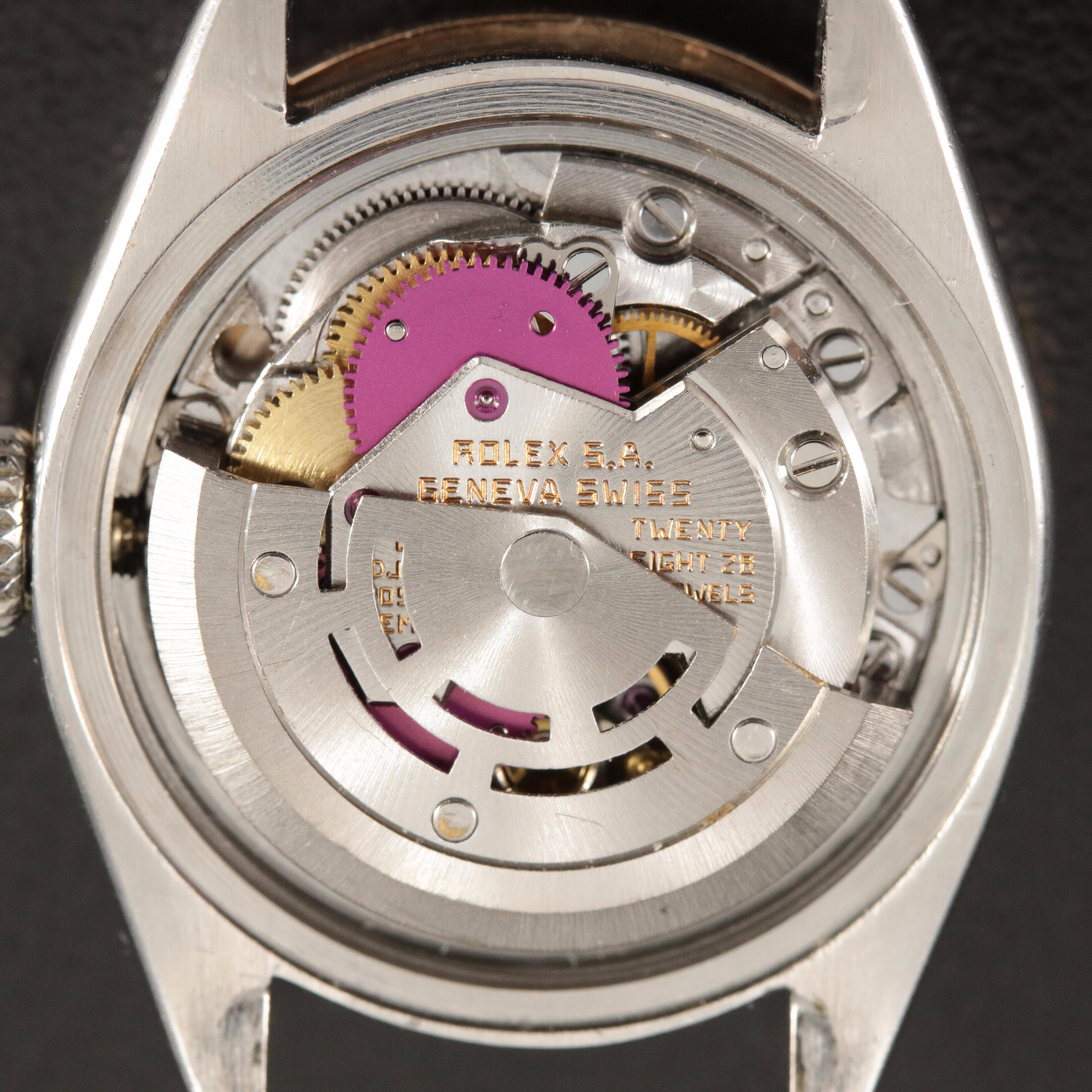 1972 Rolex Oyster Perpetual Date Custom Diamond Bezel