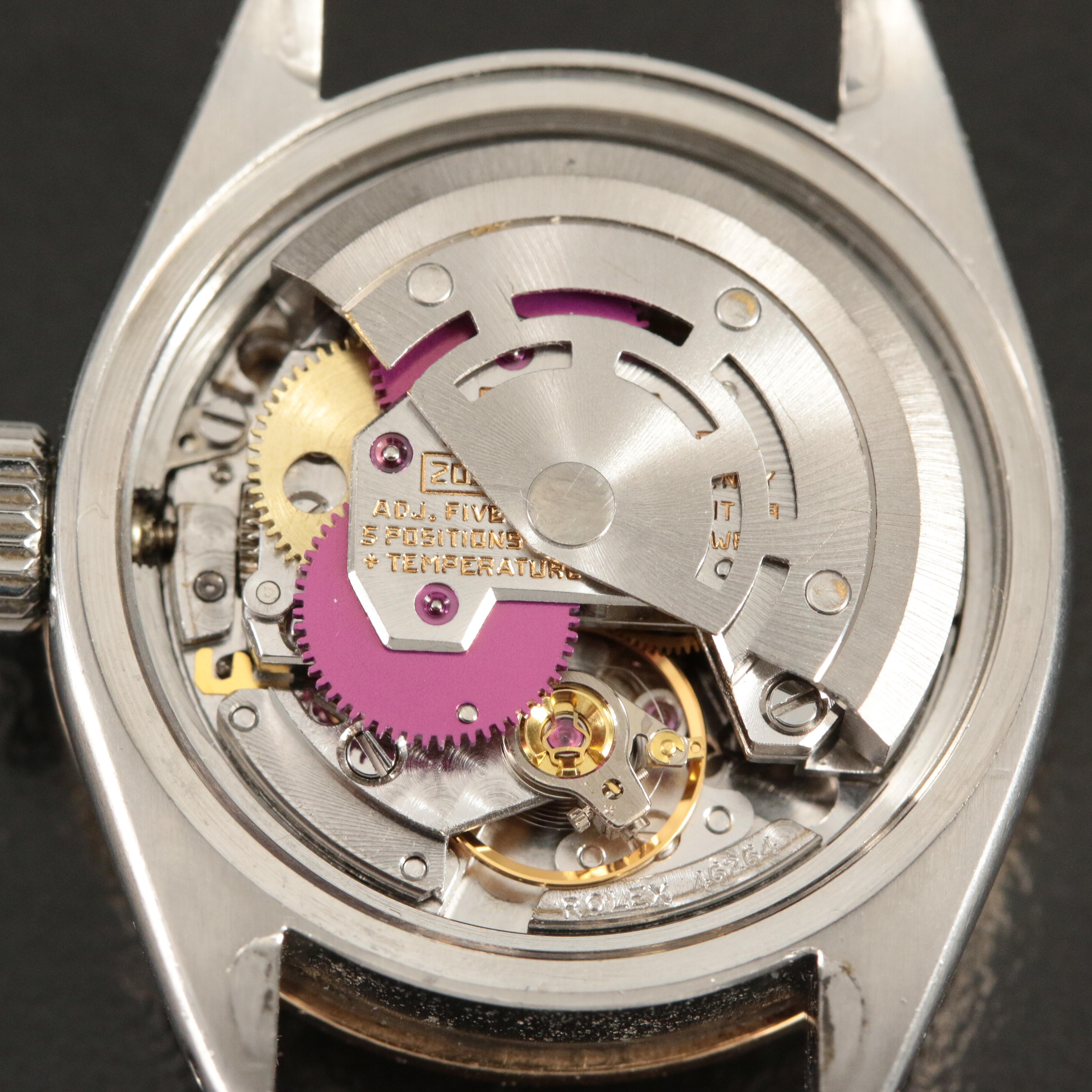 1972 Rolex Oyster Perpetual Date Custom Diamond Bezel