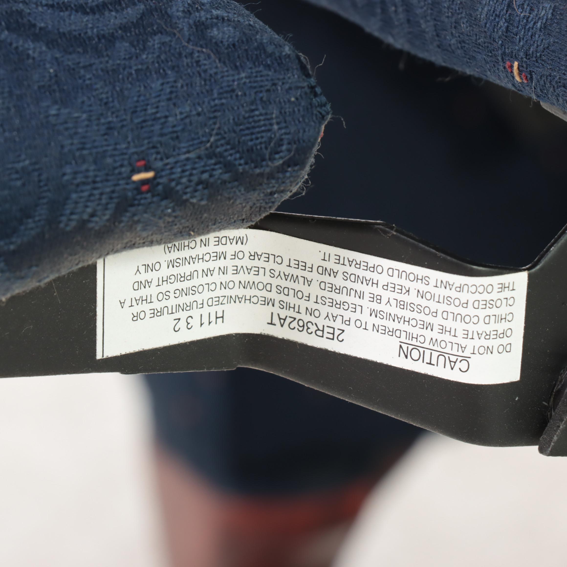 Queen Anne Style Wingback Manual Recliner Chair