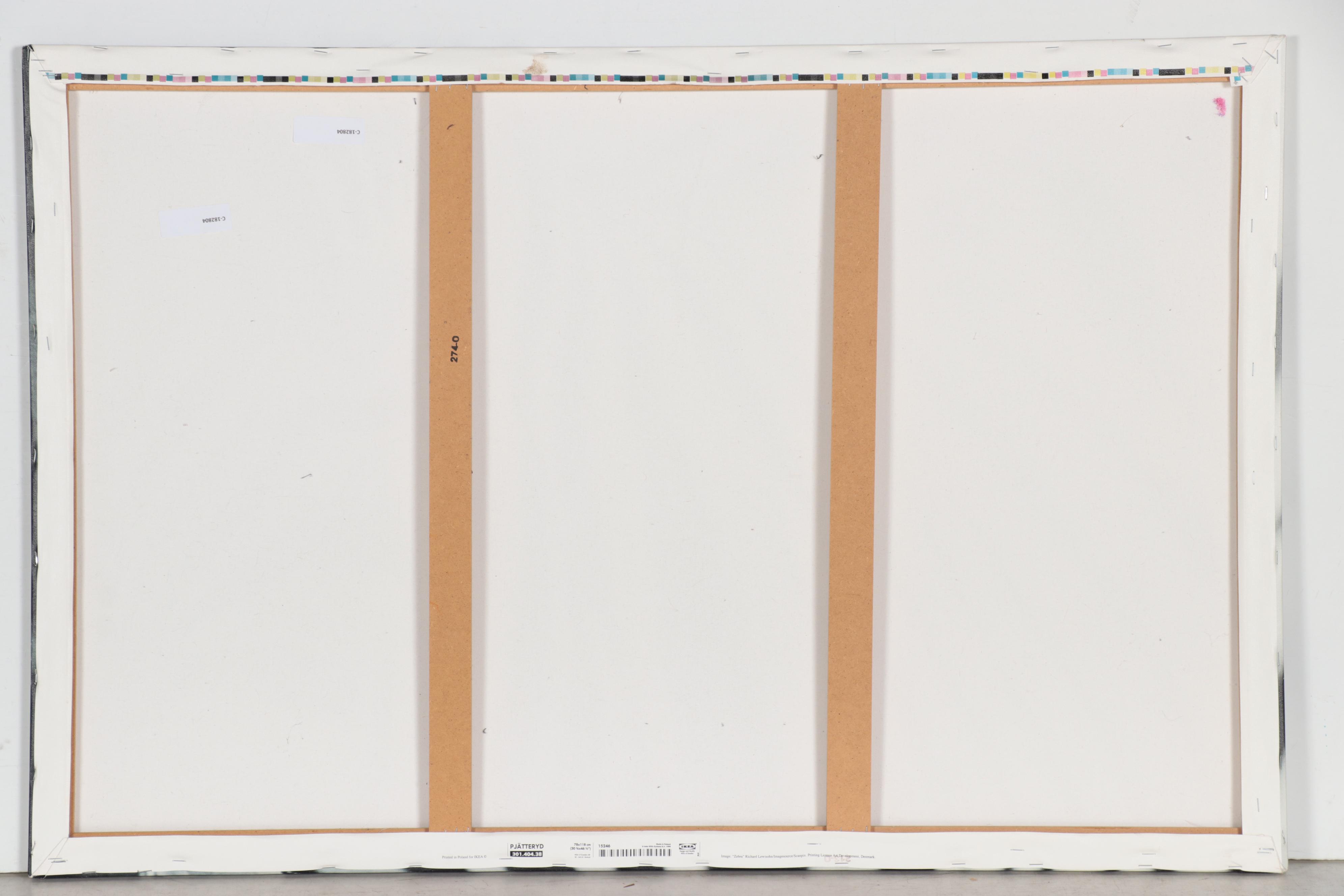 Ikea Offset Lithograph After Richard Lewisohn "Zebra," 21st Century