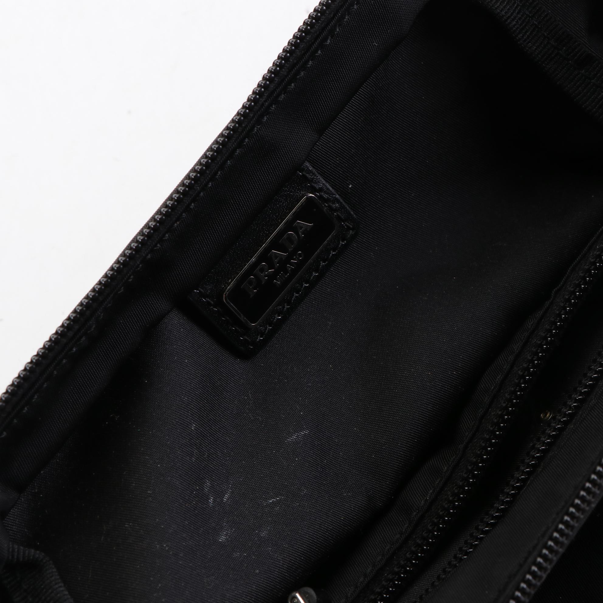 Prada Tessuto Nylon Cosmetic Bag and Zip Pouches