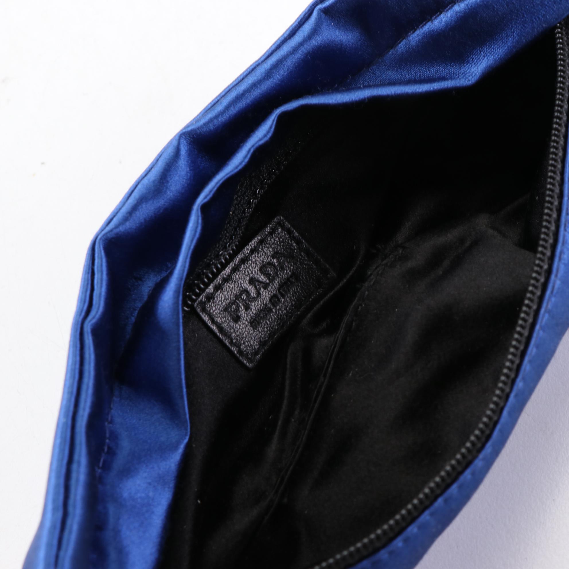 Prada Tessuto Nylon Cosmetic Bag and Zip Pouches