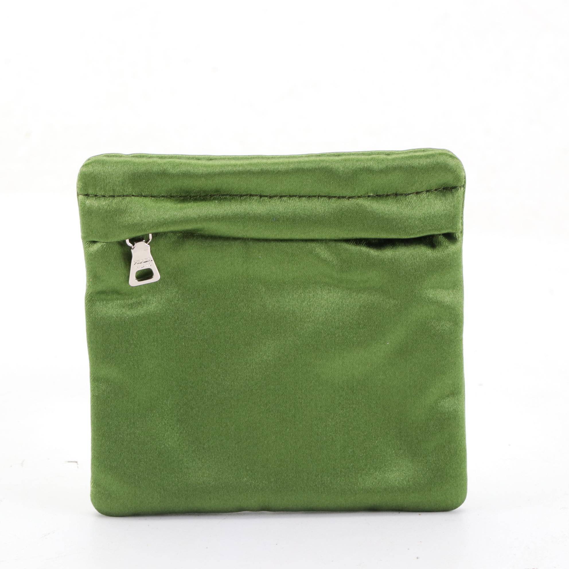 Prada Tessuto Nylon Cosmetic Bag and Zip Pouches