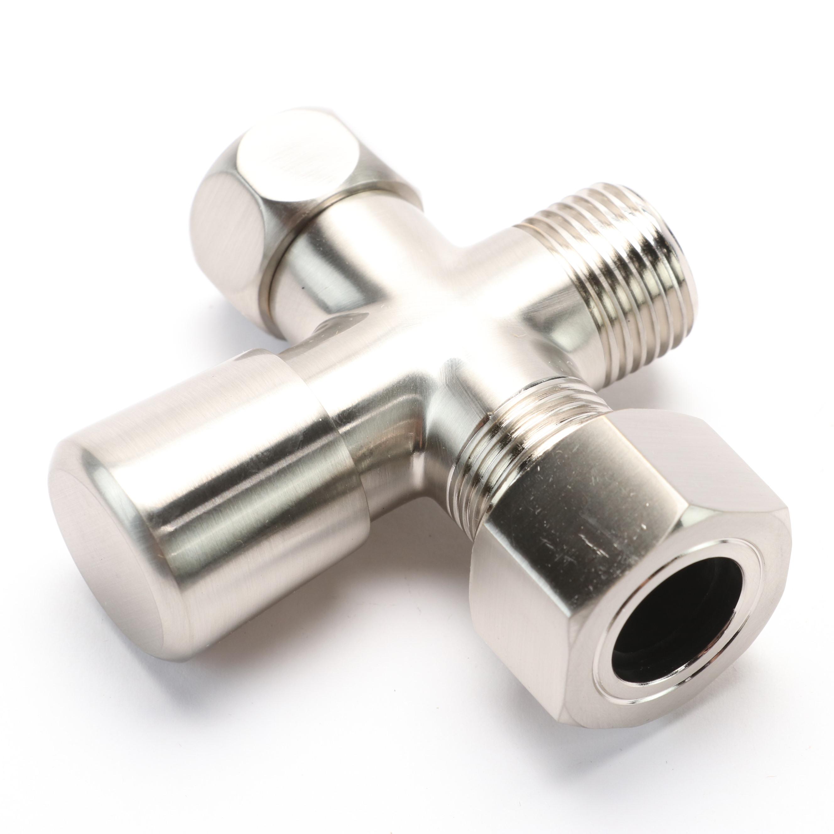 Hand-Held Shower Conversion Kit in Brushed Nickel Finish