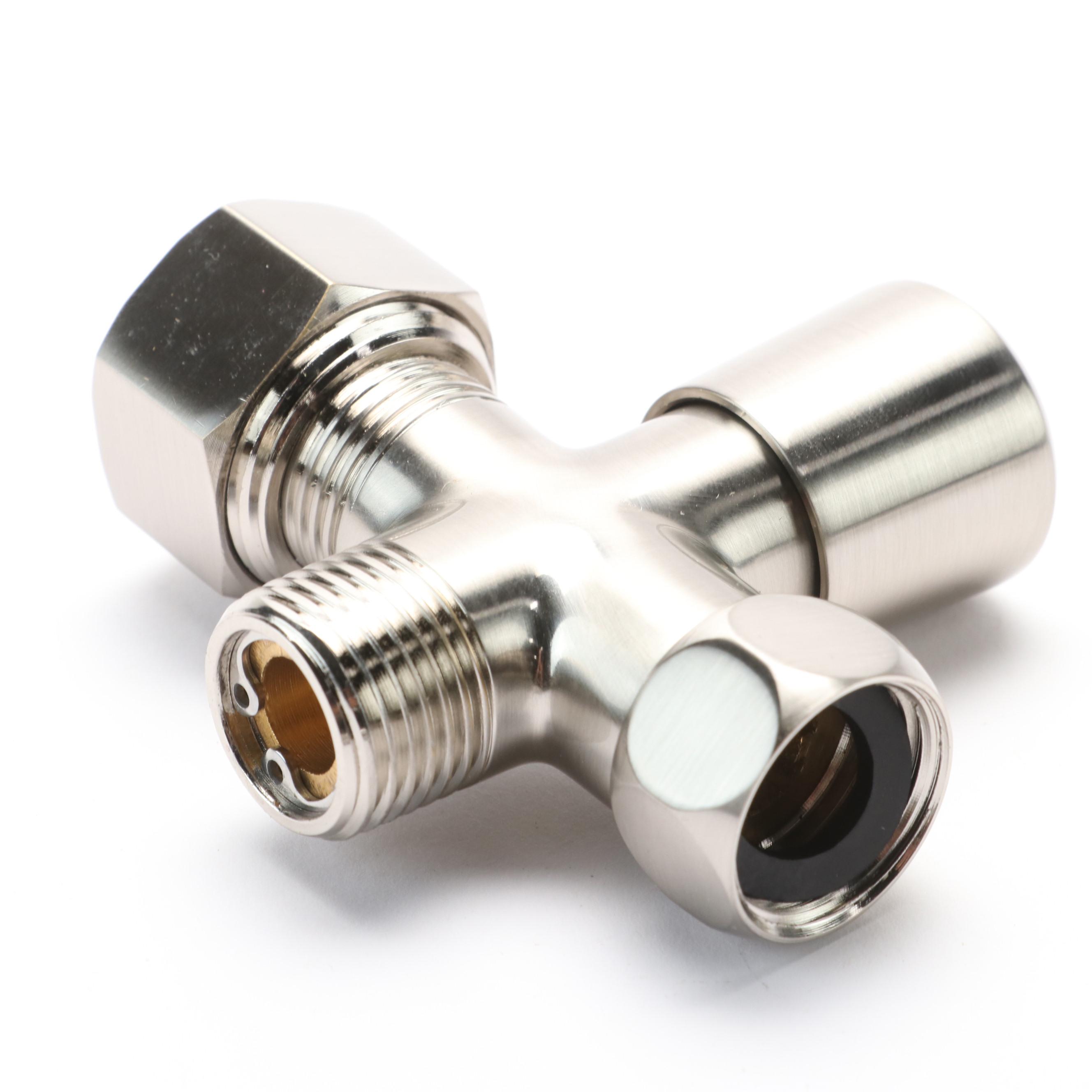 Hand-Held Shower Conversion Kit in Brushed Nickel Finish