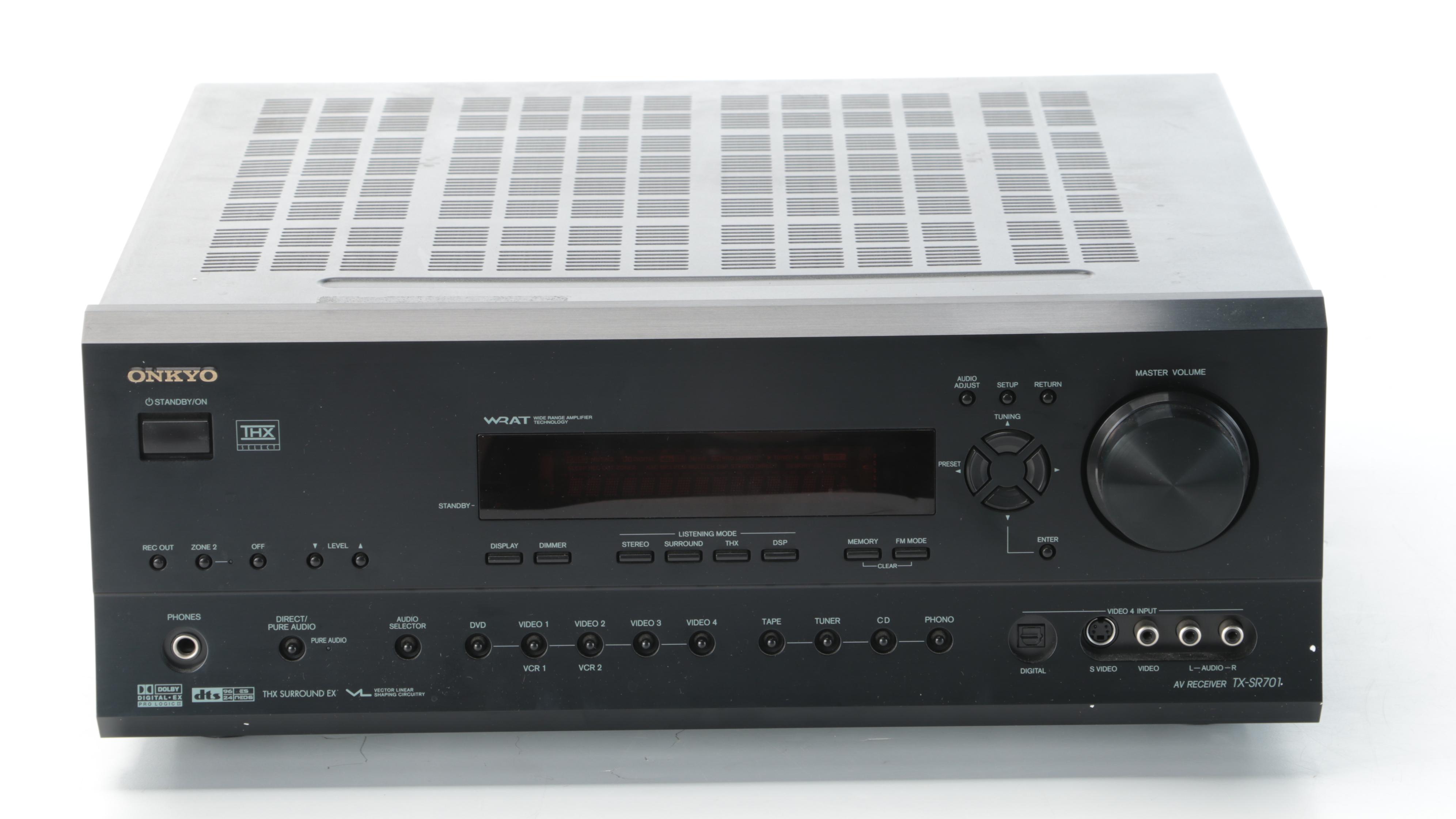 Onkyo TX-SR701(B) Stereo Receiver
