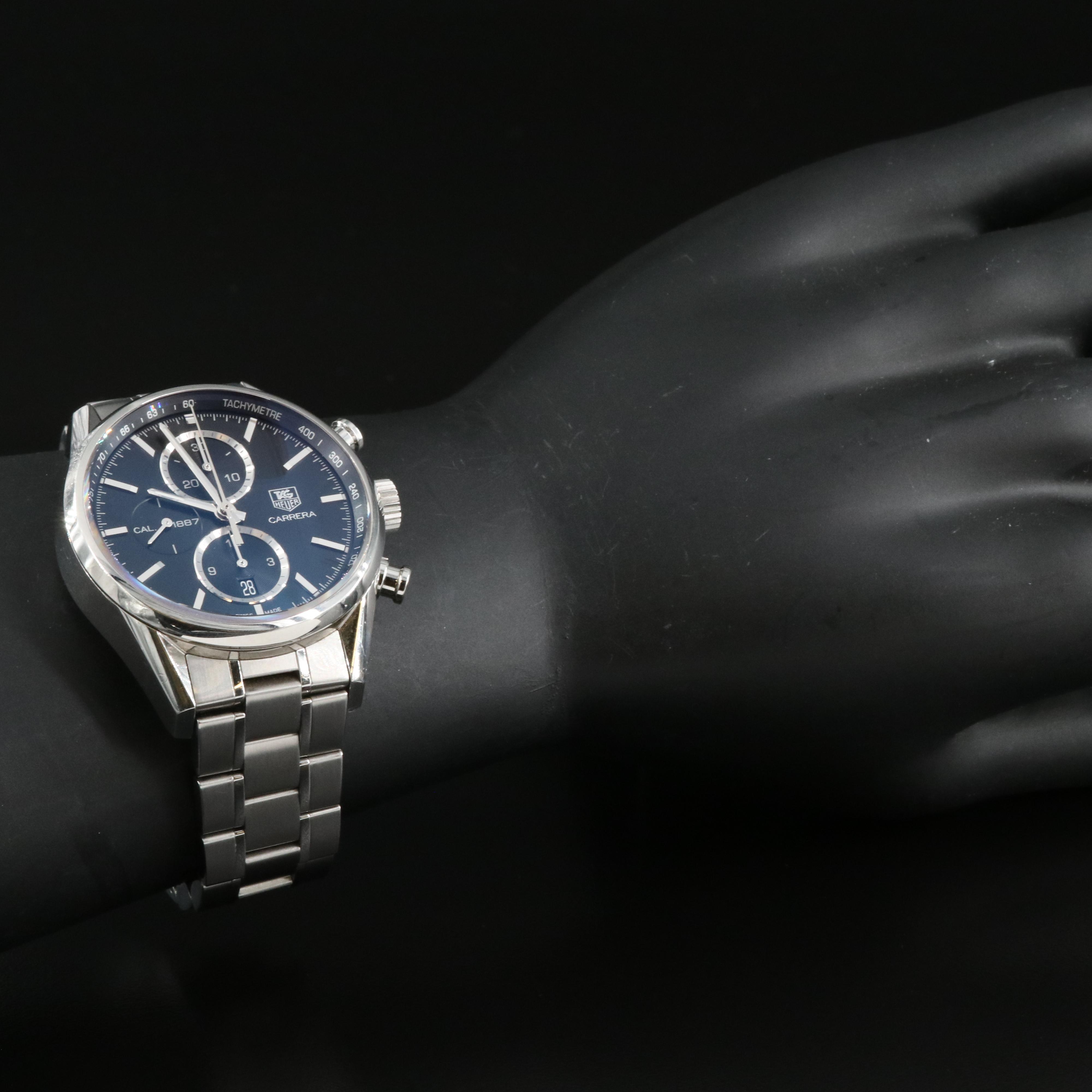 TAG Heuer Carrera Calibre 1887 41mm Chronograph Watch