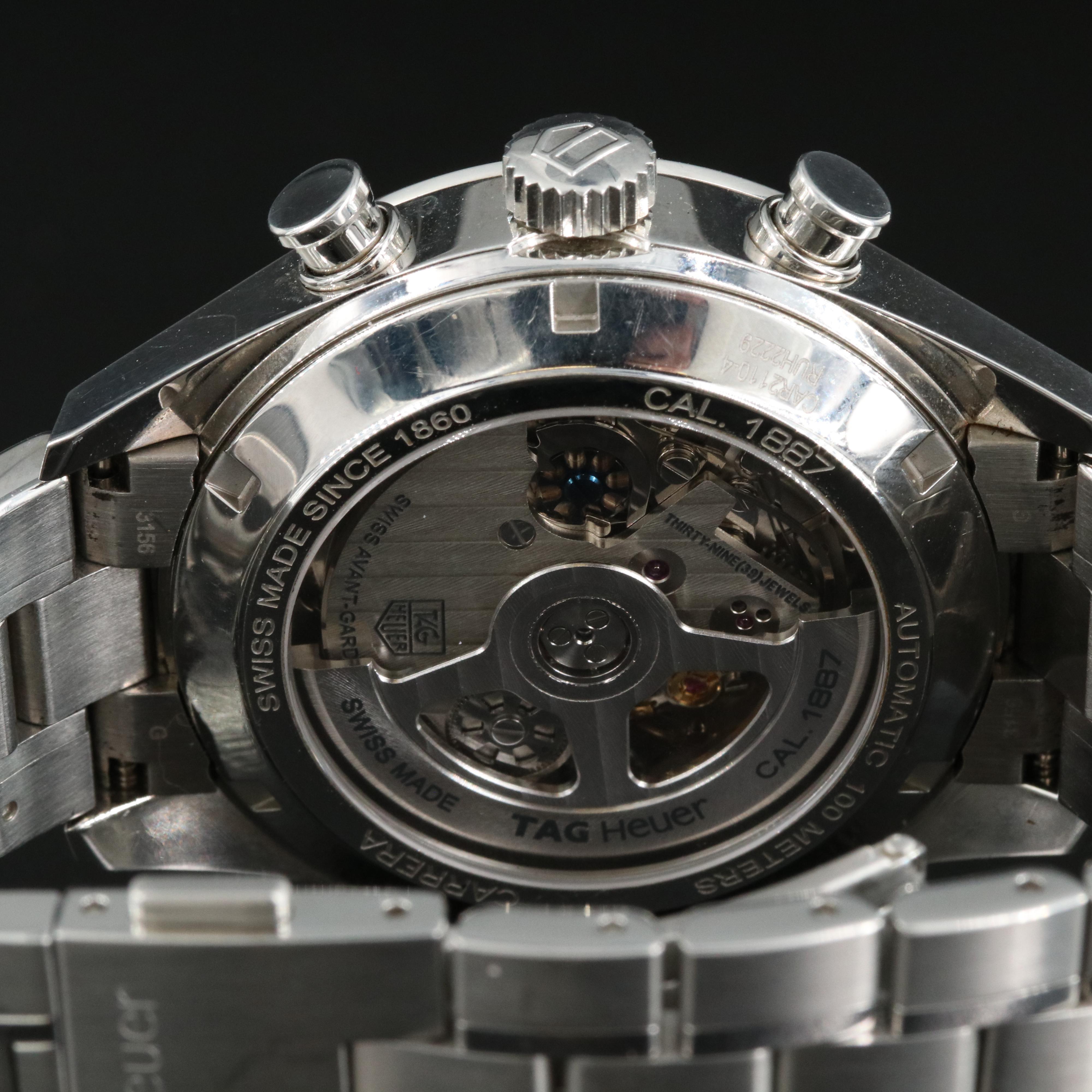 TAG Heuer Carrera Calibre 1887 41mm Chronograph Watch