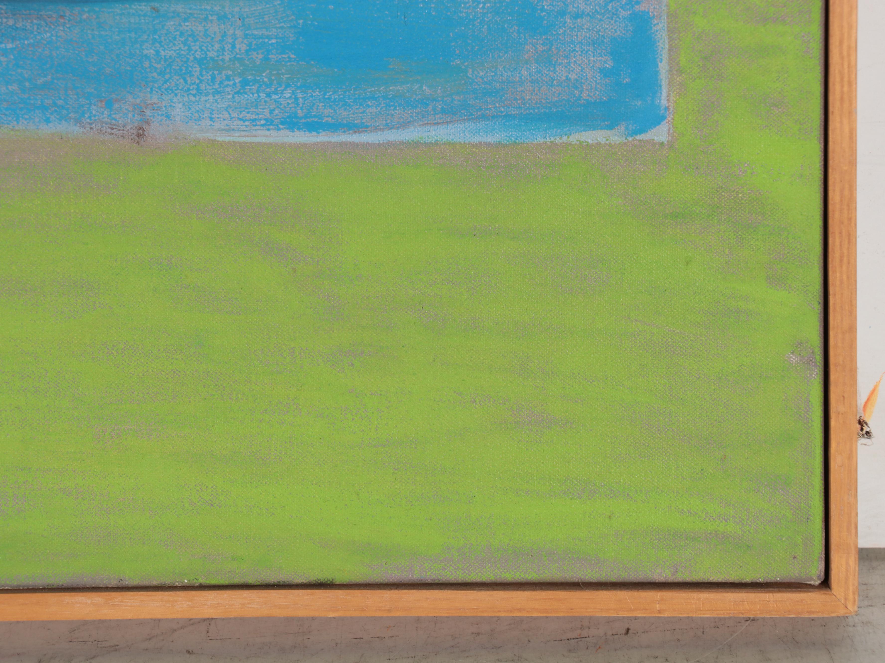 Felix Bronner Large-Scale Oil Painting "The Broken Square," 1990