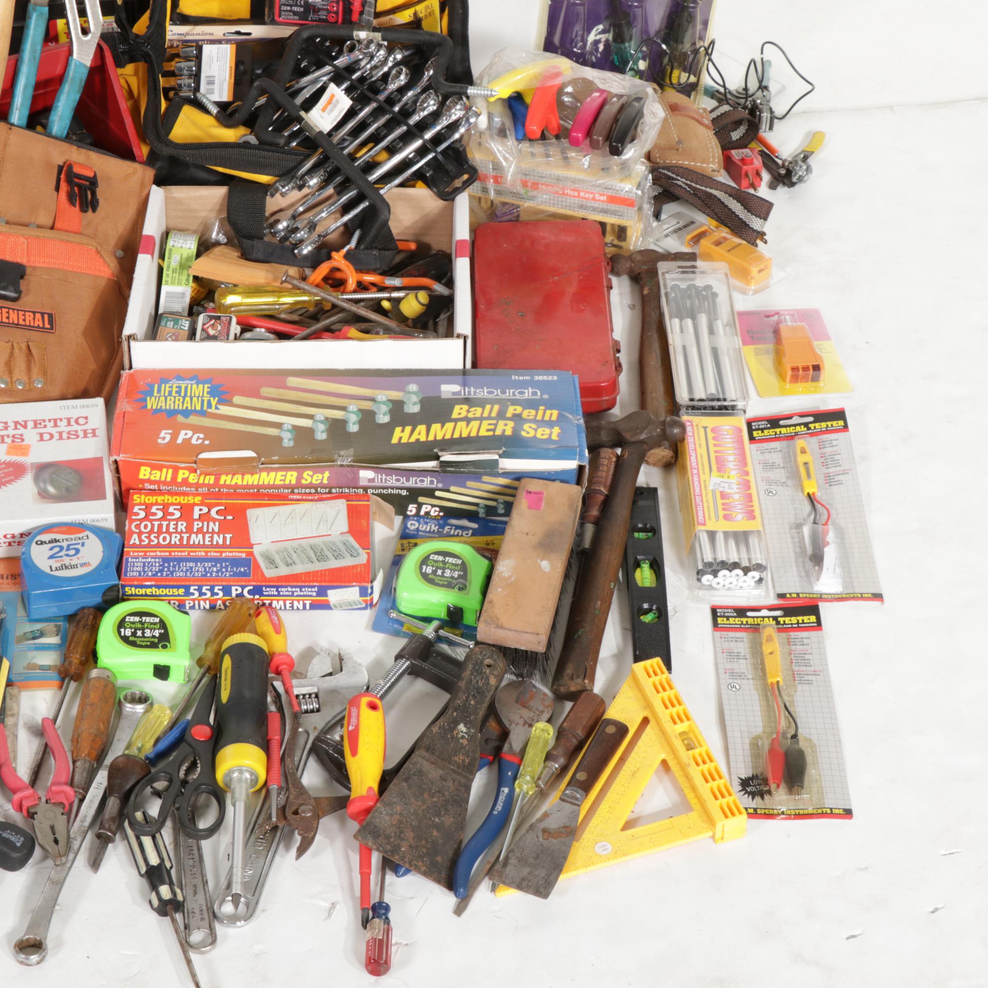 Extensive Hand Tool Collection and Accessories