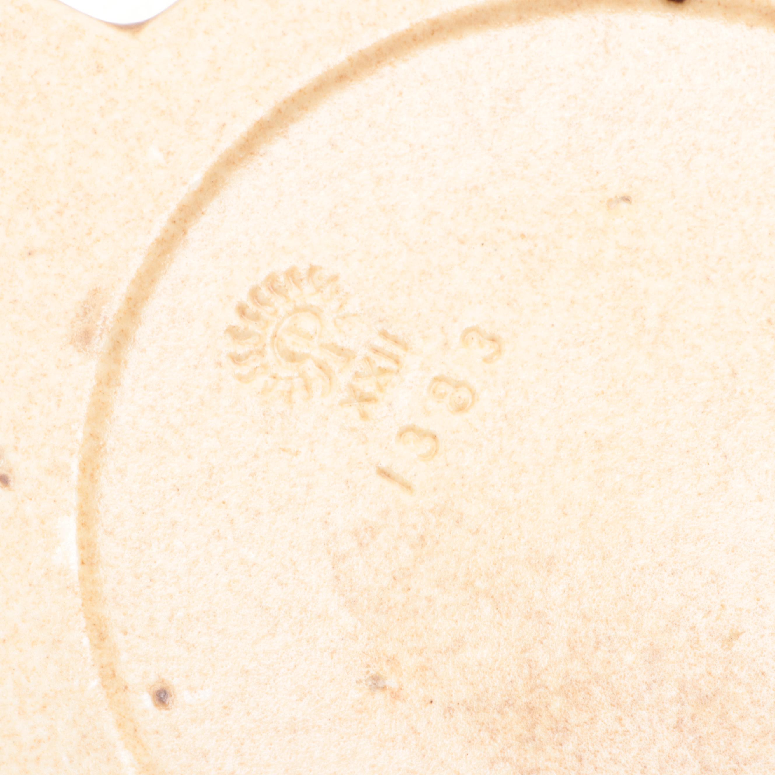 Rookwood Pottery Harp and Other Matte Glaze Ashtray, 1920s