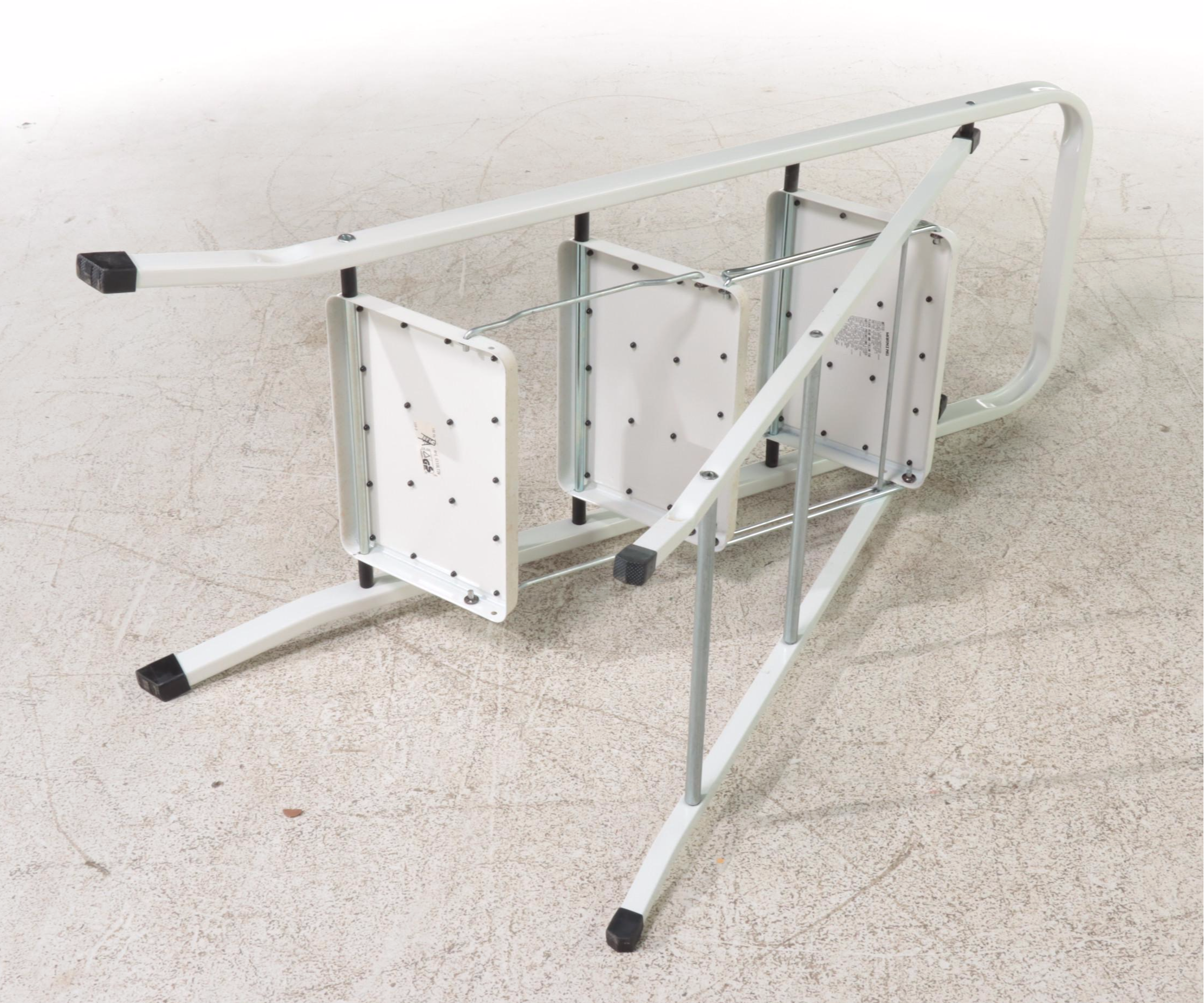 Polder Powder-Coated Steel Folding Step Ladder