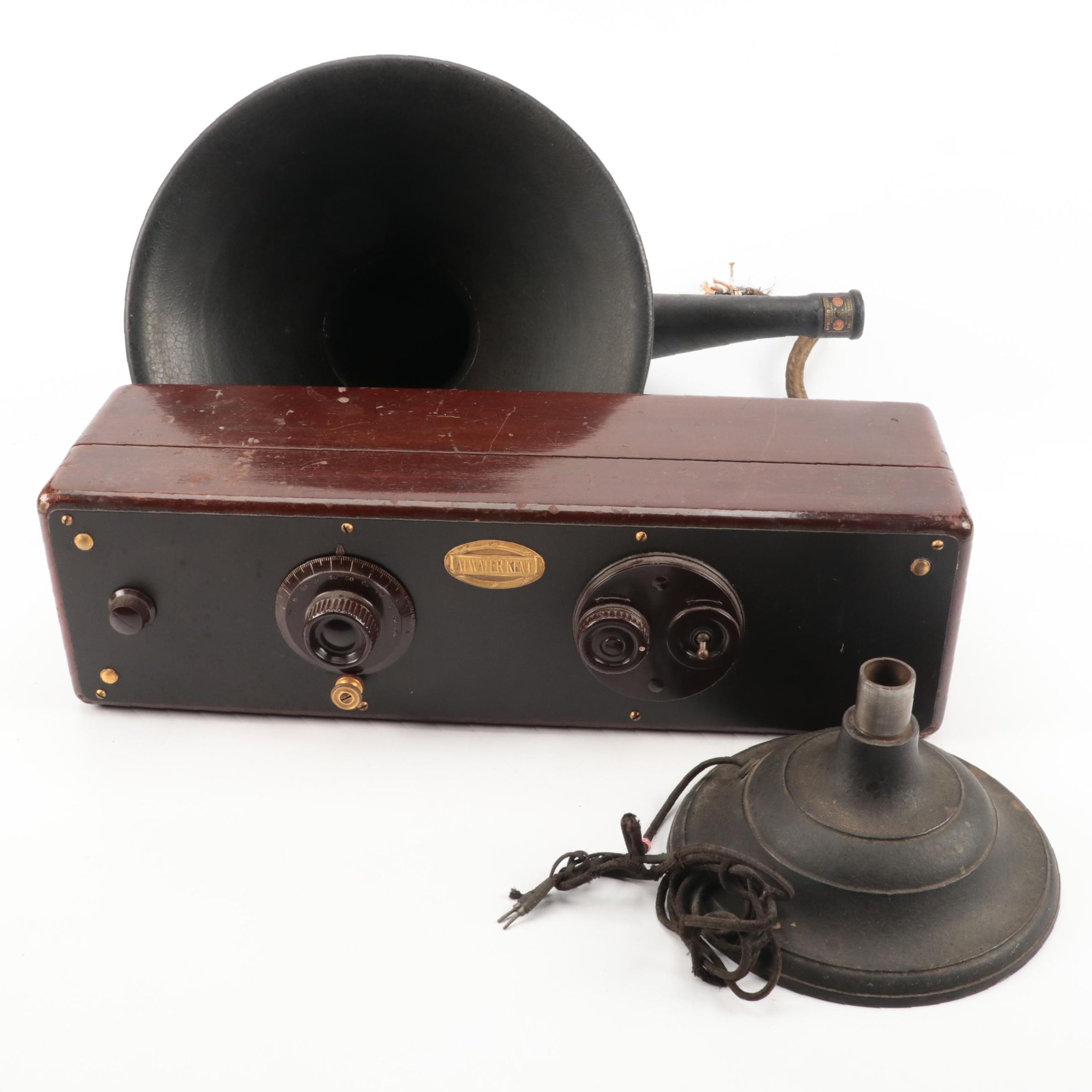 Atwater Kent Receiving Set Including Type M Cast Iron Loud Speaker