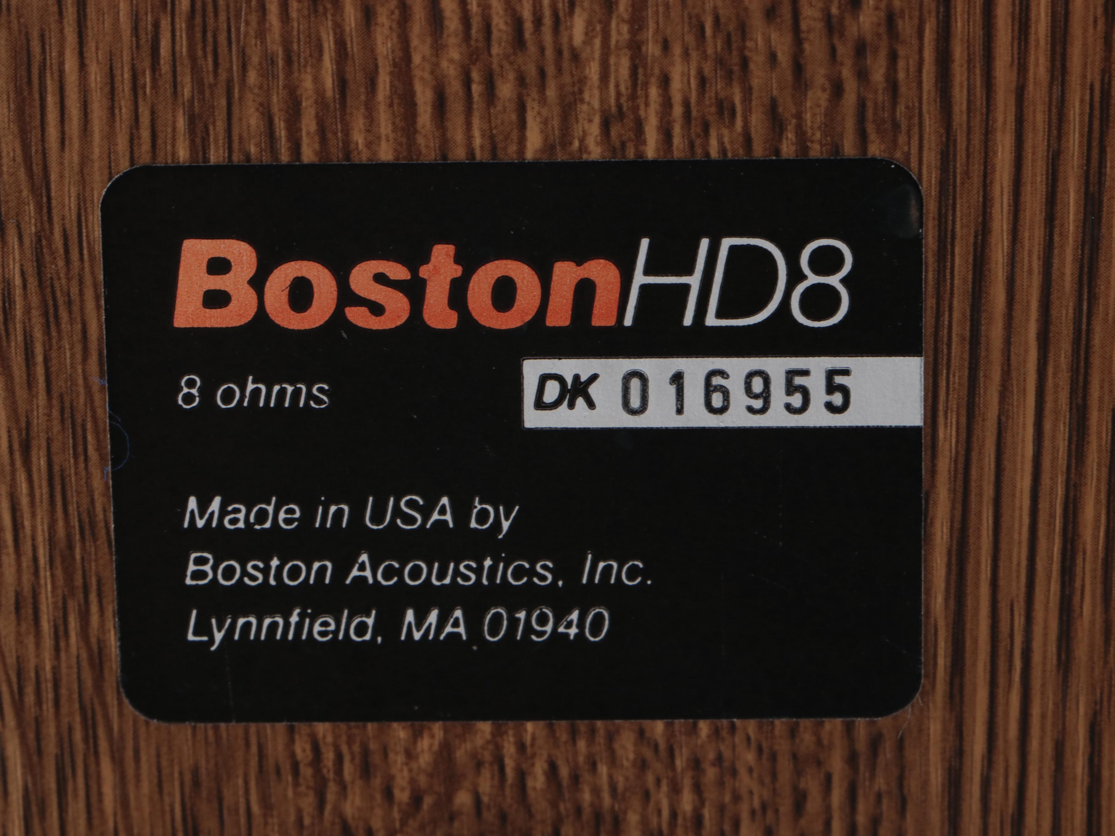 Bose Center Channel and Speakers With Boston Loudspeakers