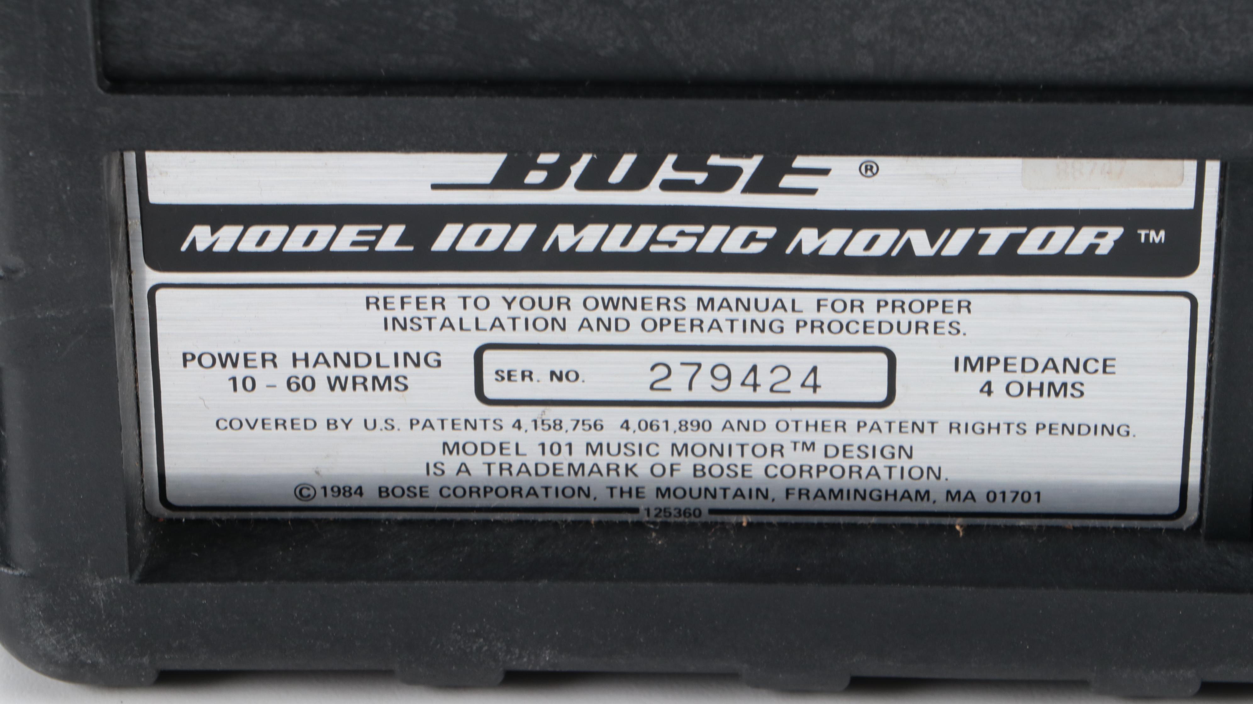 Bose Center Channel and Speakers With Boston Loudspeakers