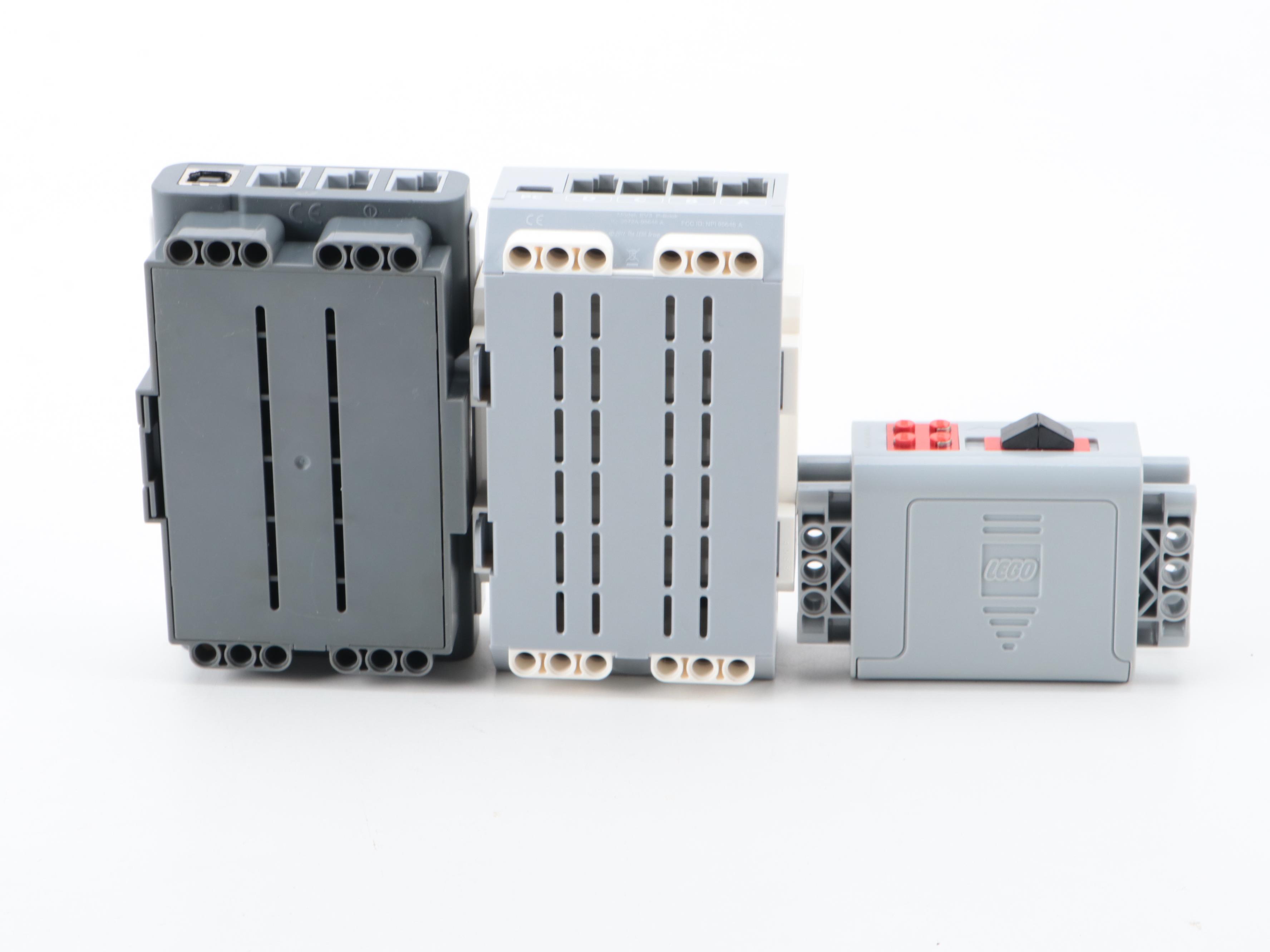 LEGO Mindstorms NXT Plastic Parts with Plastic Carrying Cases with More