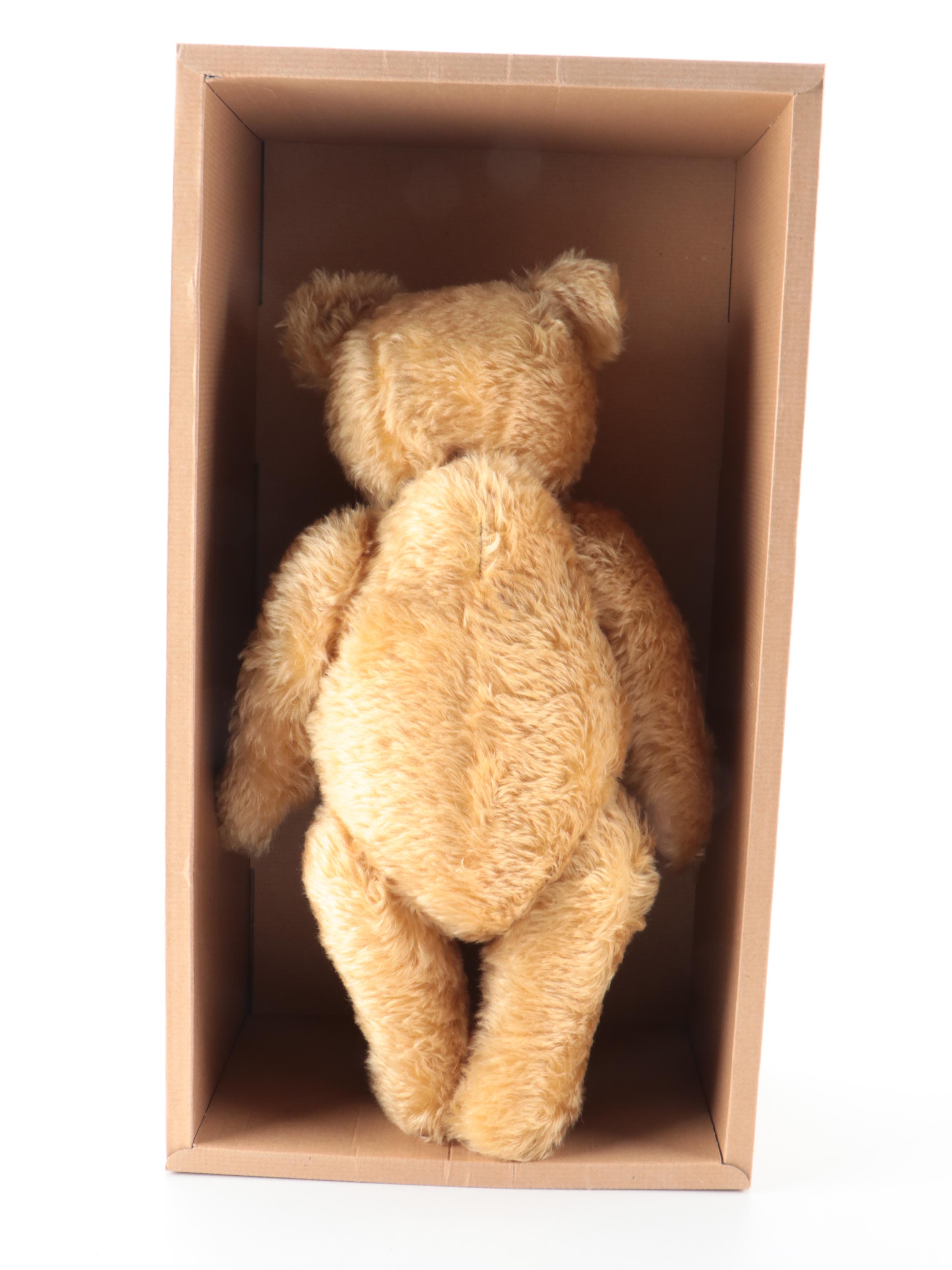 Steiff Teddybär 1951 Replica Blond Teddy Bear in Box