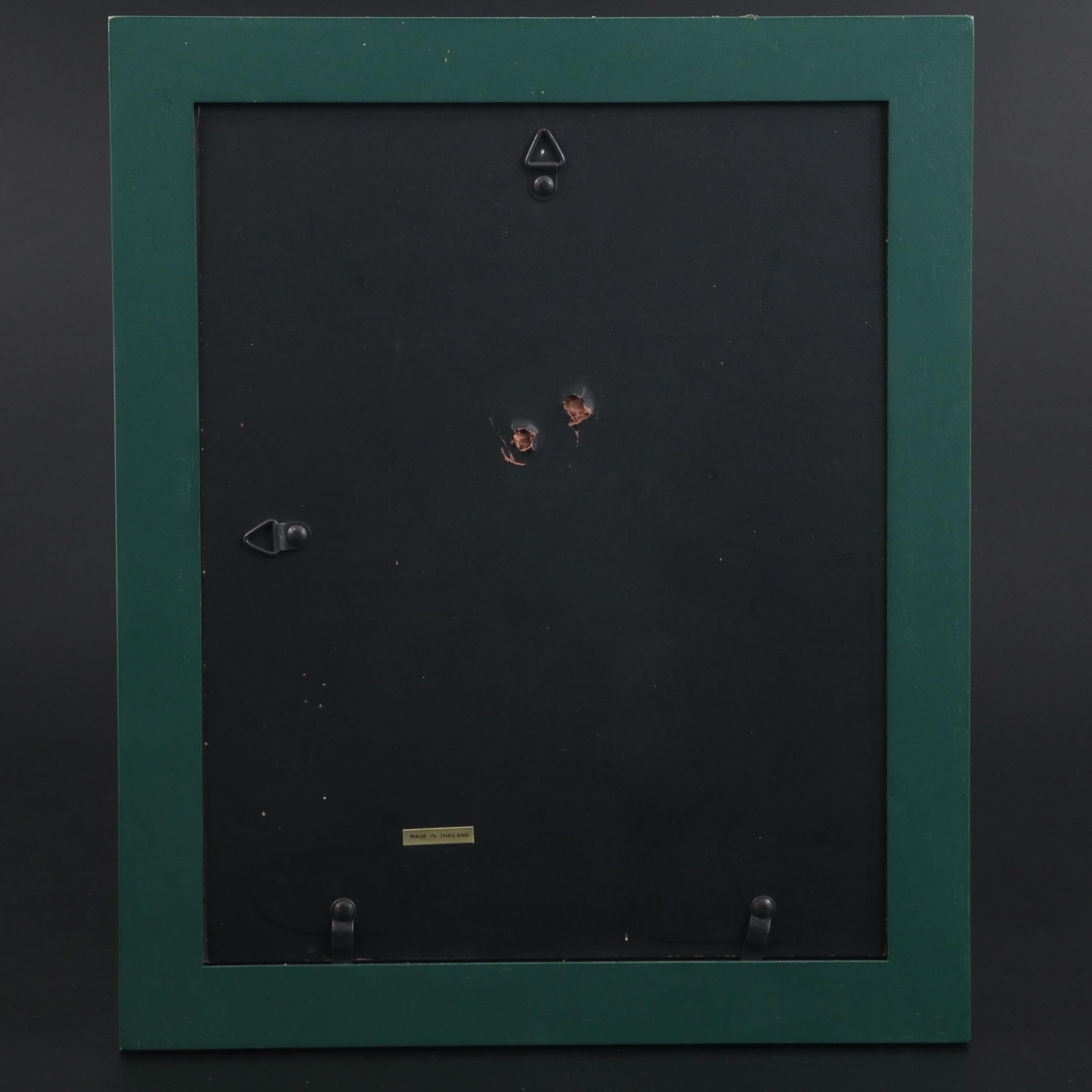 Bob Toski Signed Golf Ball and Framed Giclée