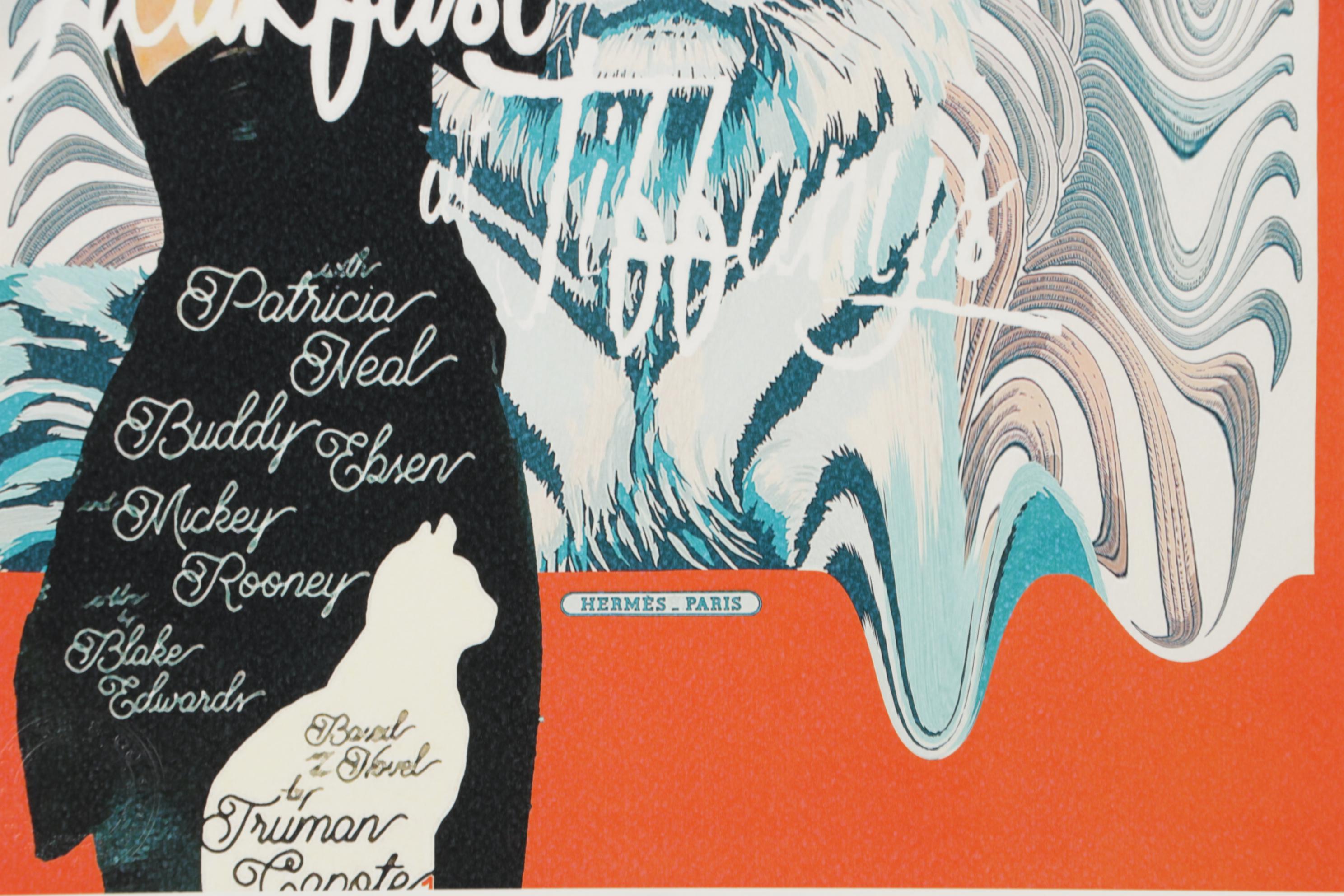 Death NYC Pop Art Graphic Print of Hermès Audrey Hepburn