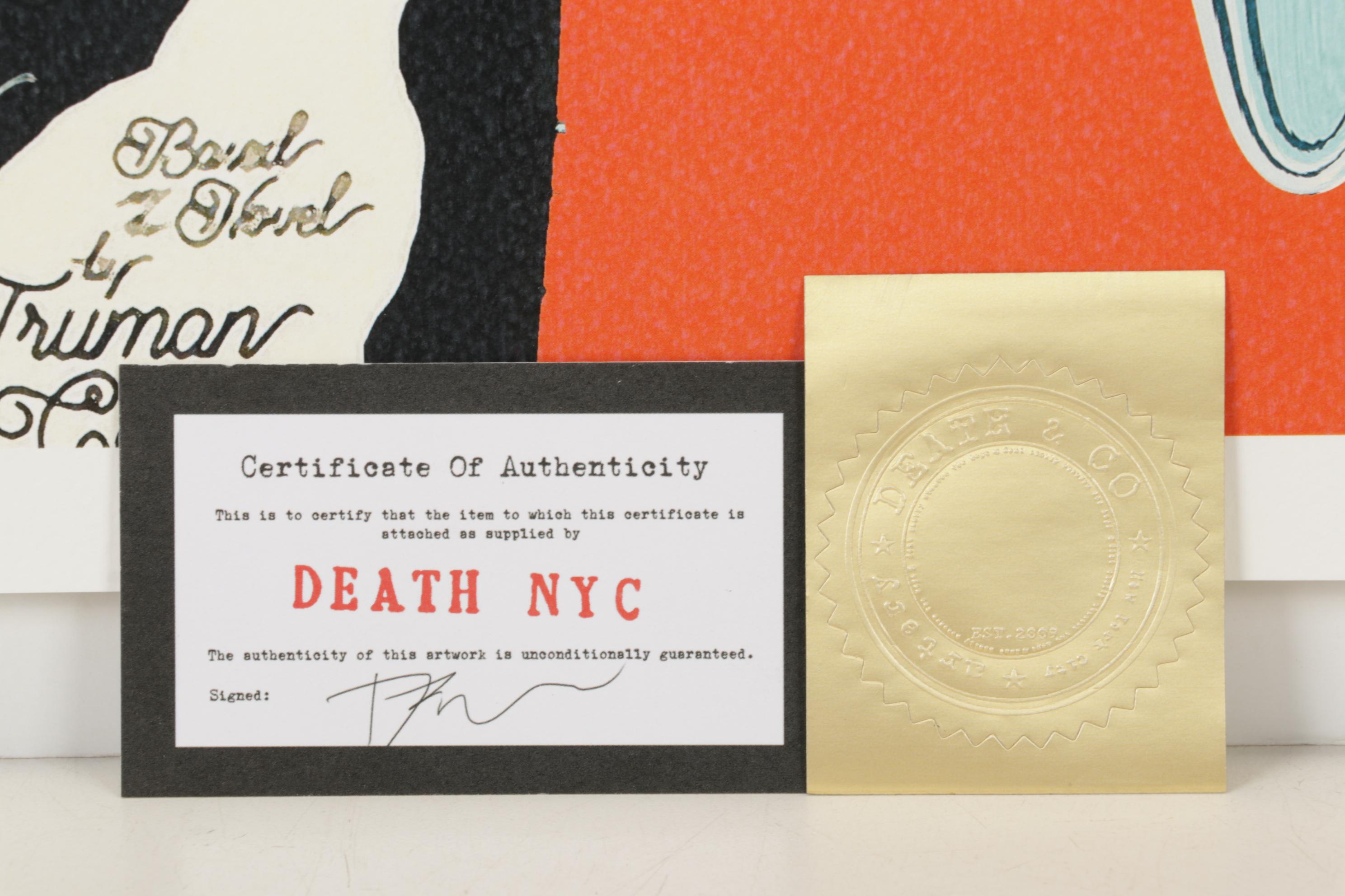 Death NYC Pop Art Graphic Print of Hermès Audrey Hepburn