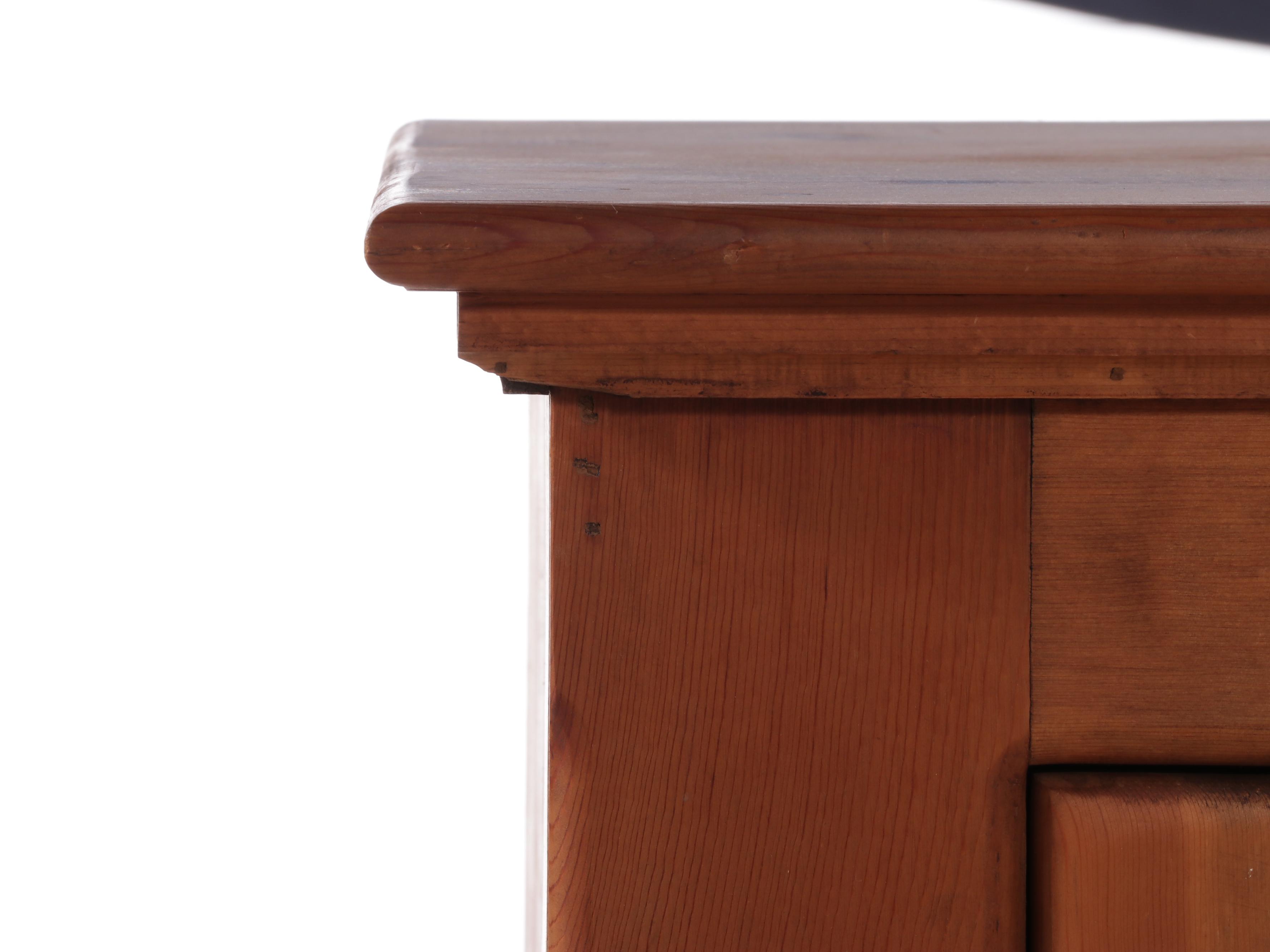 Colonial Style Pine Media Cabinet