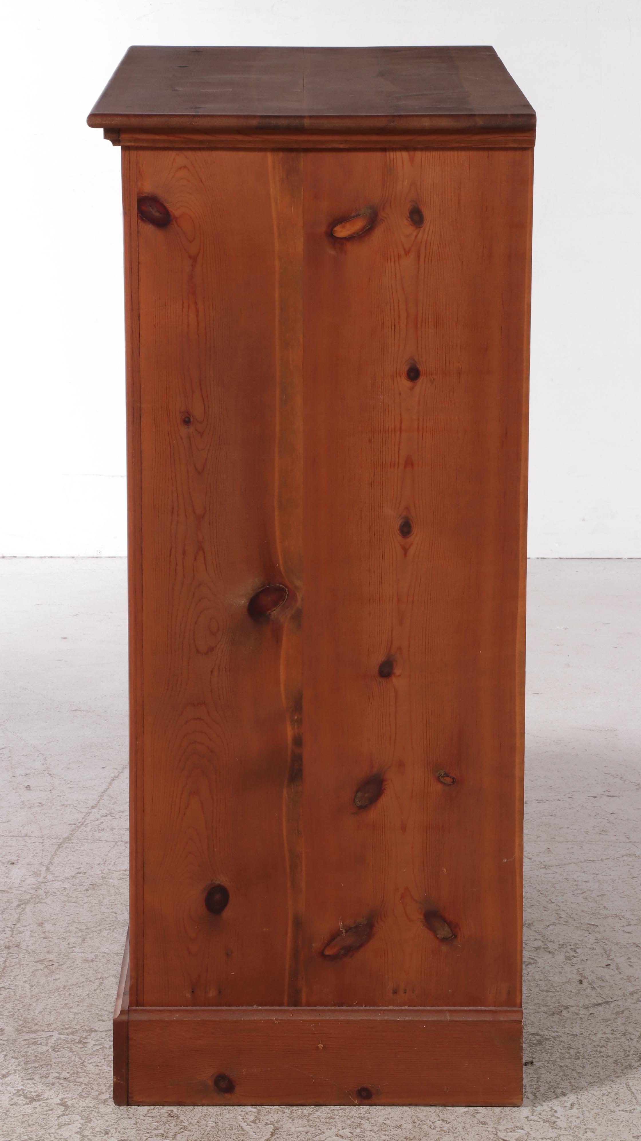 Colonial Style Pine Media Cabinet