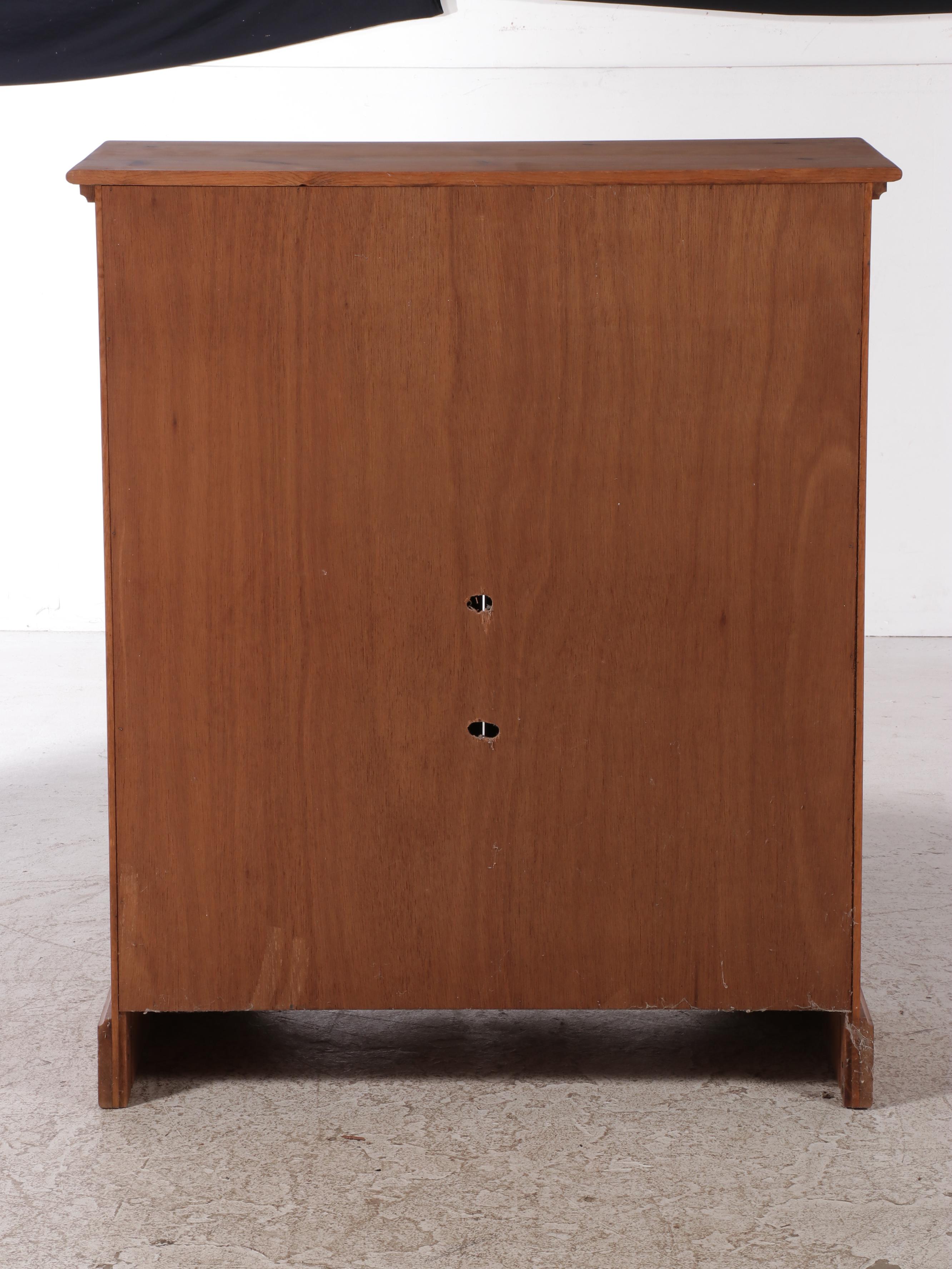 Colonial Style Pine Media Cabinet