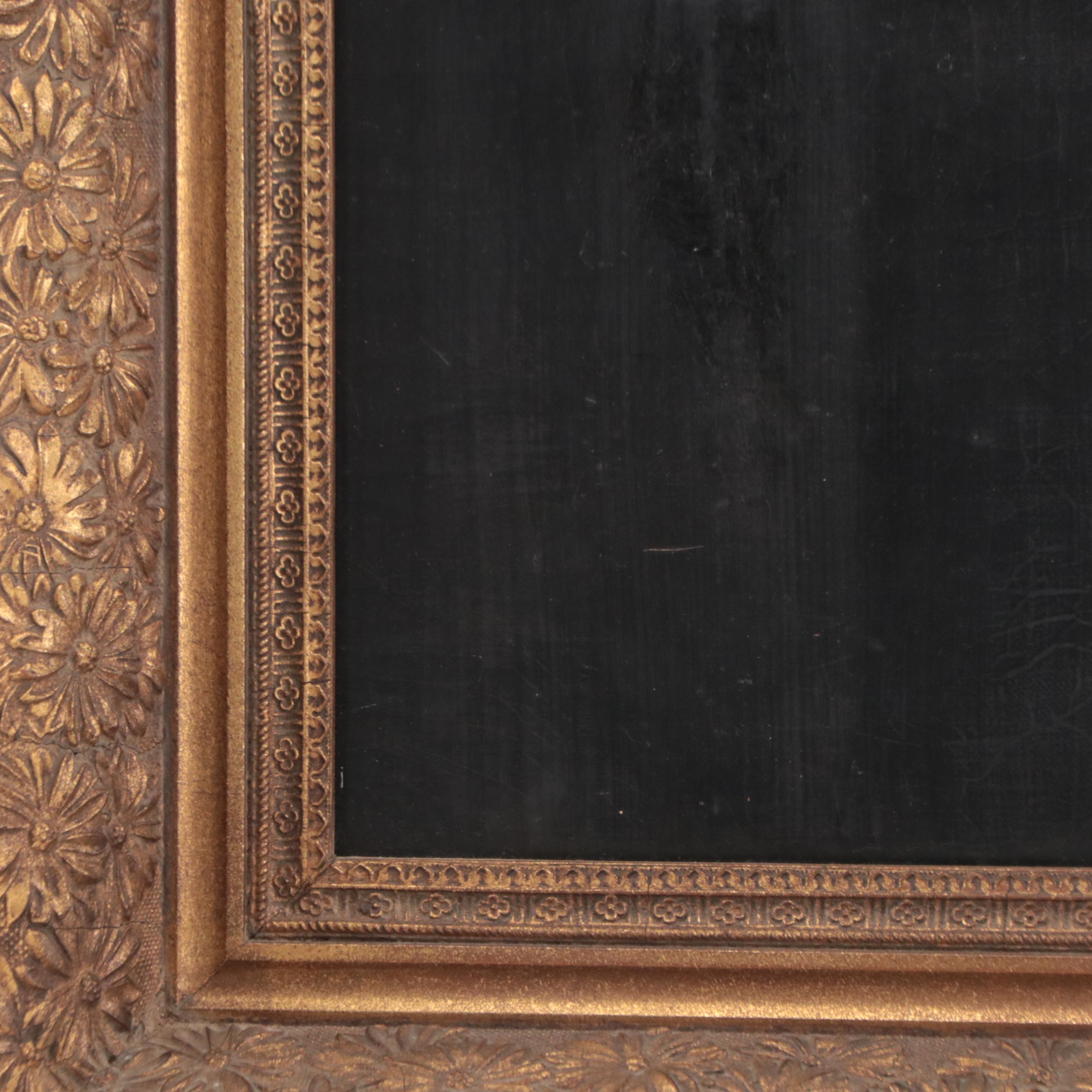 American School Portrait Oil Painting of Young Man in Suit, 19th Century