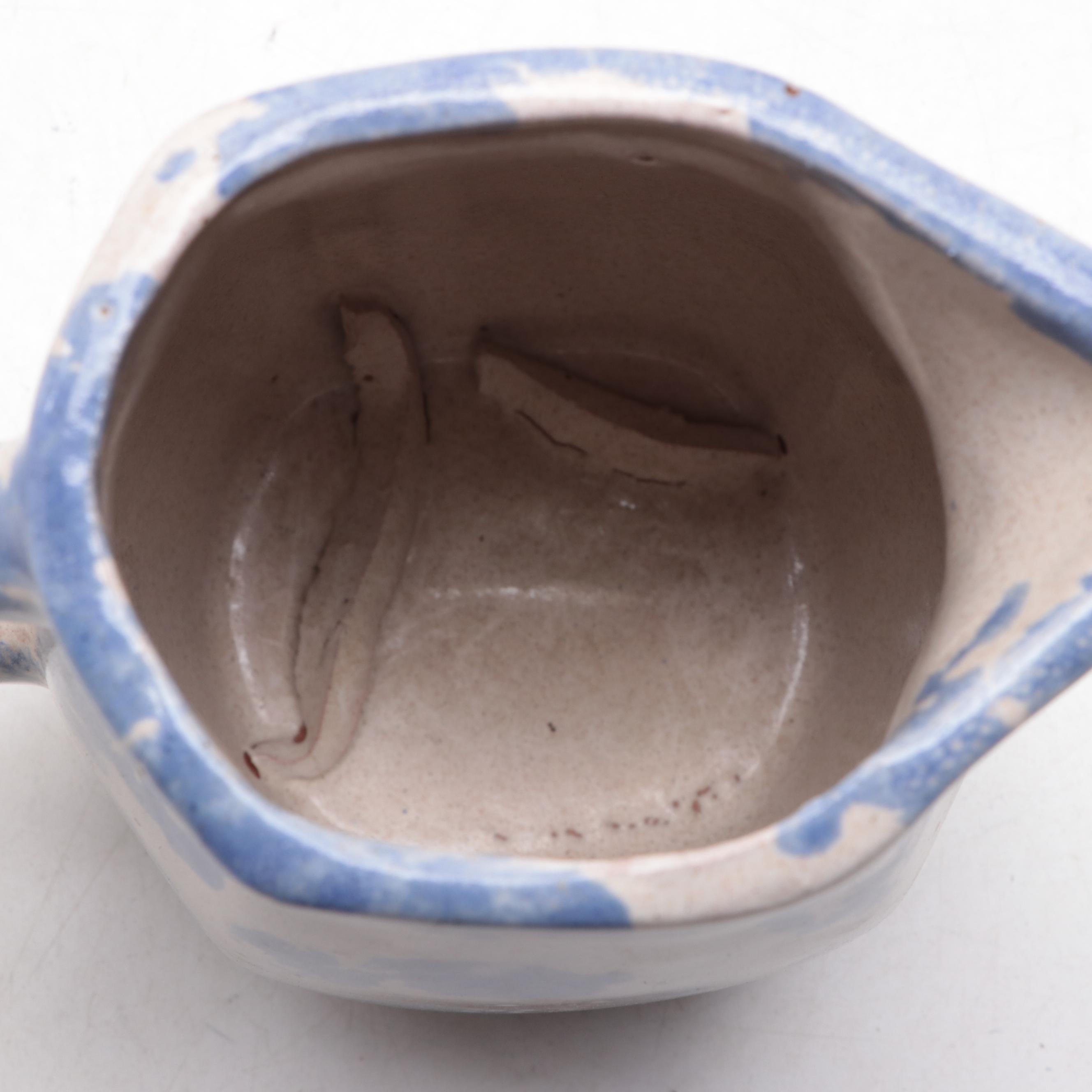 Bastine Pottery Stoneware Pitcher with Other Stoneware Art Pottery