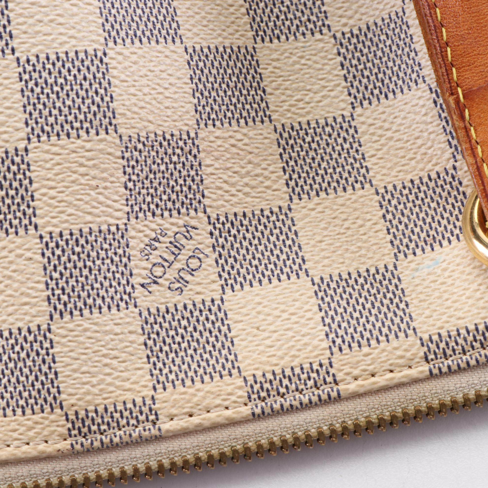 Louis Vuitton Totally PM Bag in Damier Azur Canvas