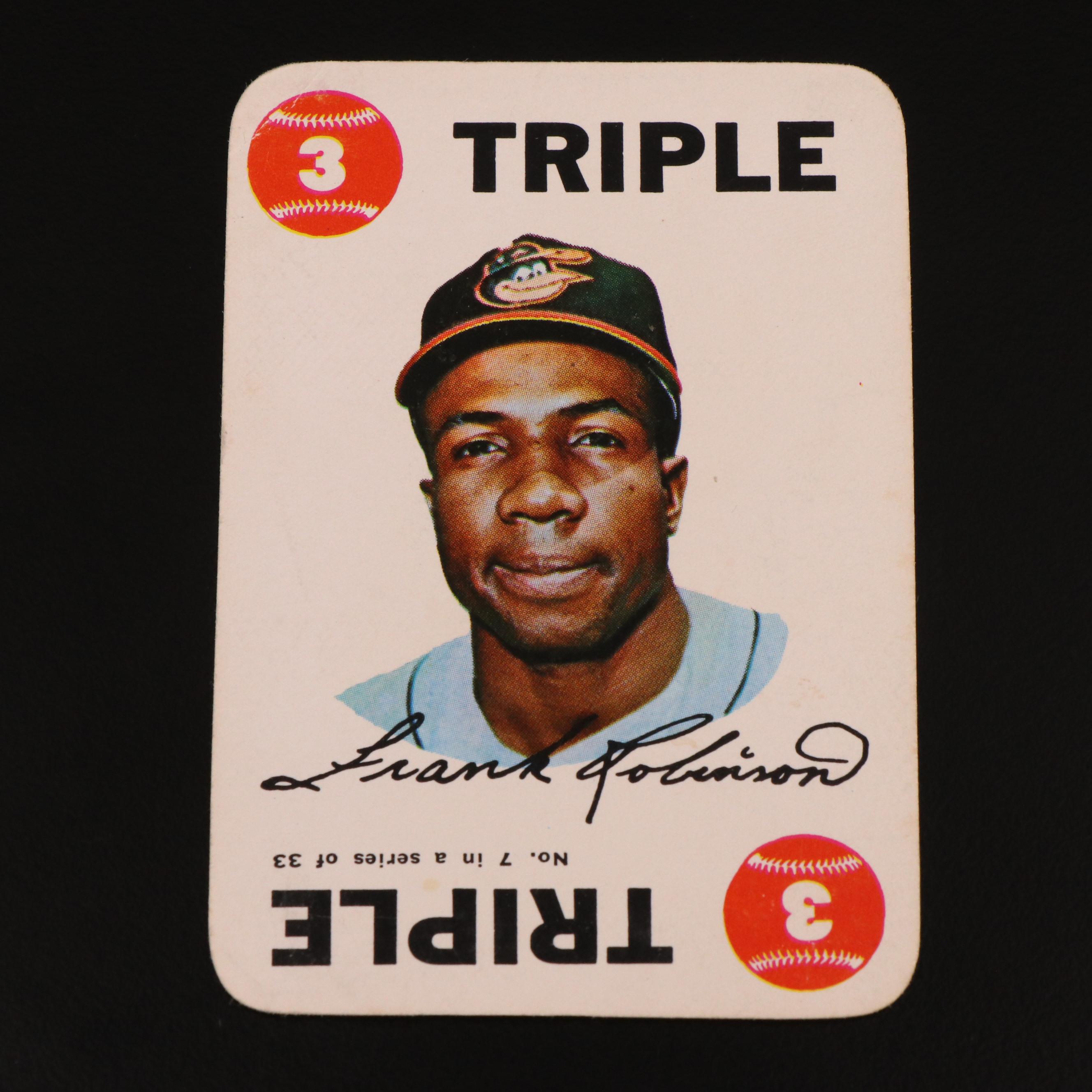 1968 Topps Game Baseball Cards Complete Set with Mantle, Mays and More