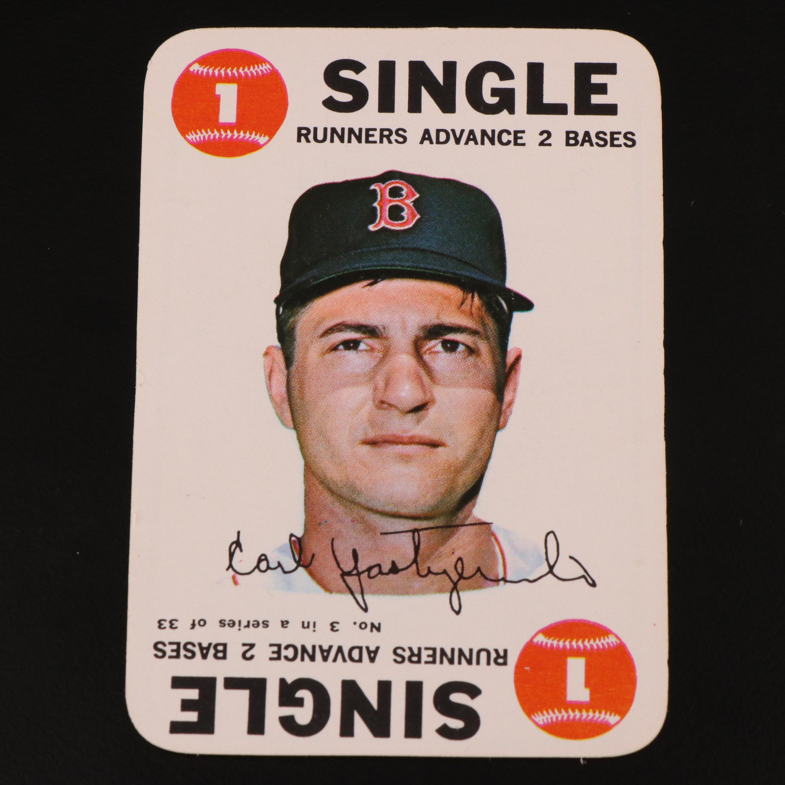 1968 Topps Game Baseball Cards Complete Set with Mantle, Mays and More