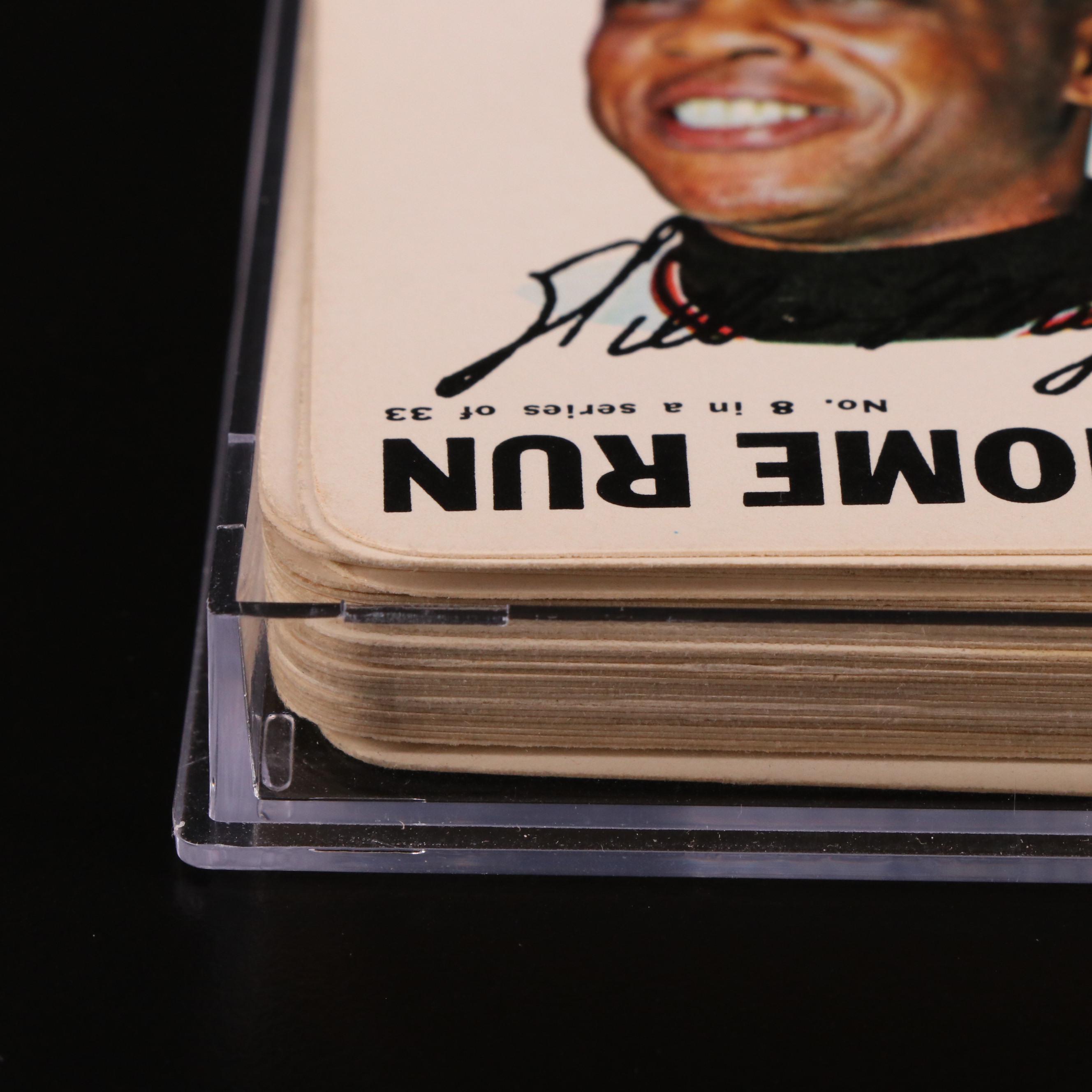 1968 Topps Game Baseball Cards Complete Set with Mantle, Mays and More