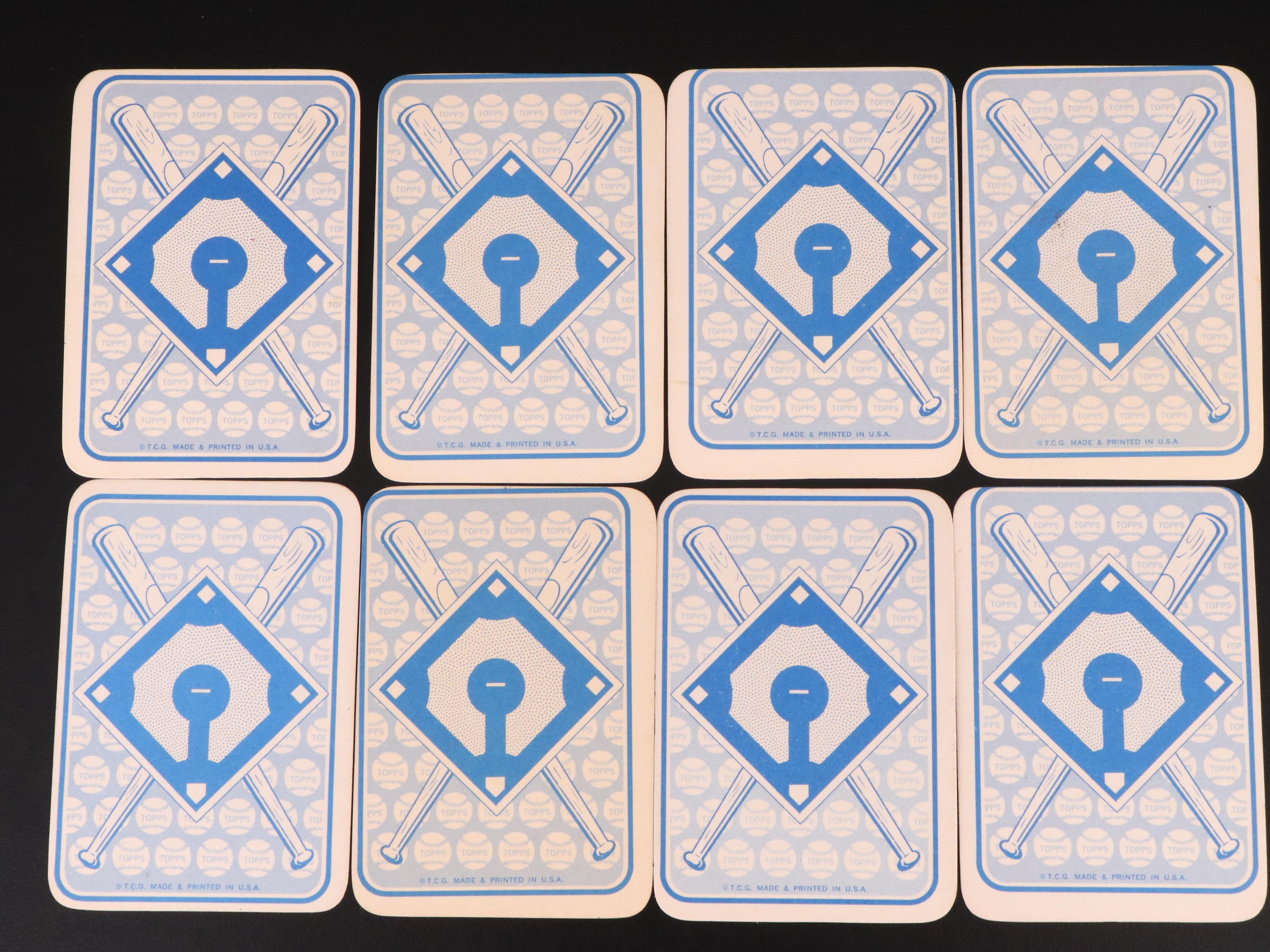 1968 Topps Game Baseball Cards Complete Set with Mantle, Mays and More