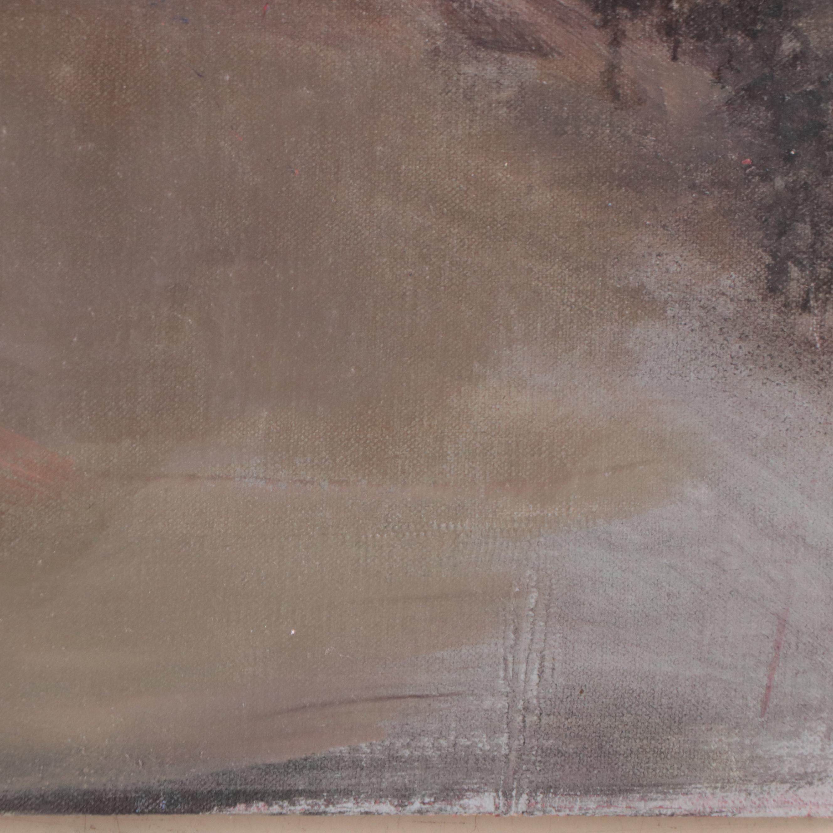 Sarah Szabo Nude Figural Oil Painting "Urban Night Light," 21st century