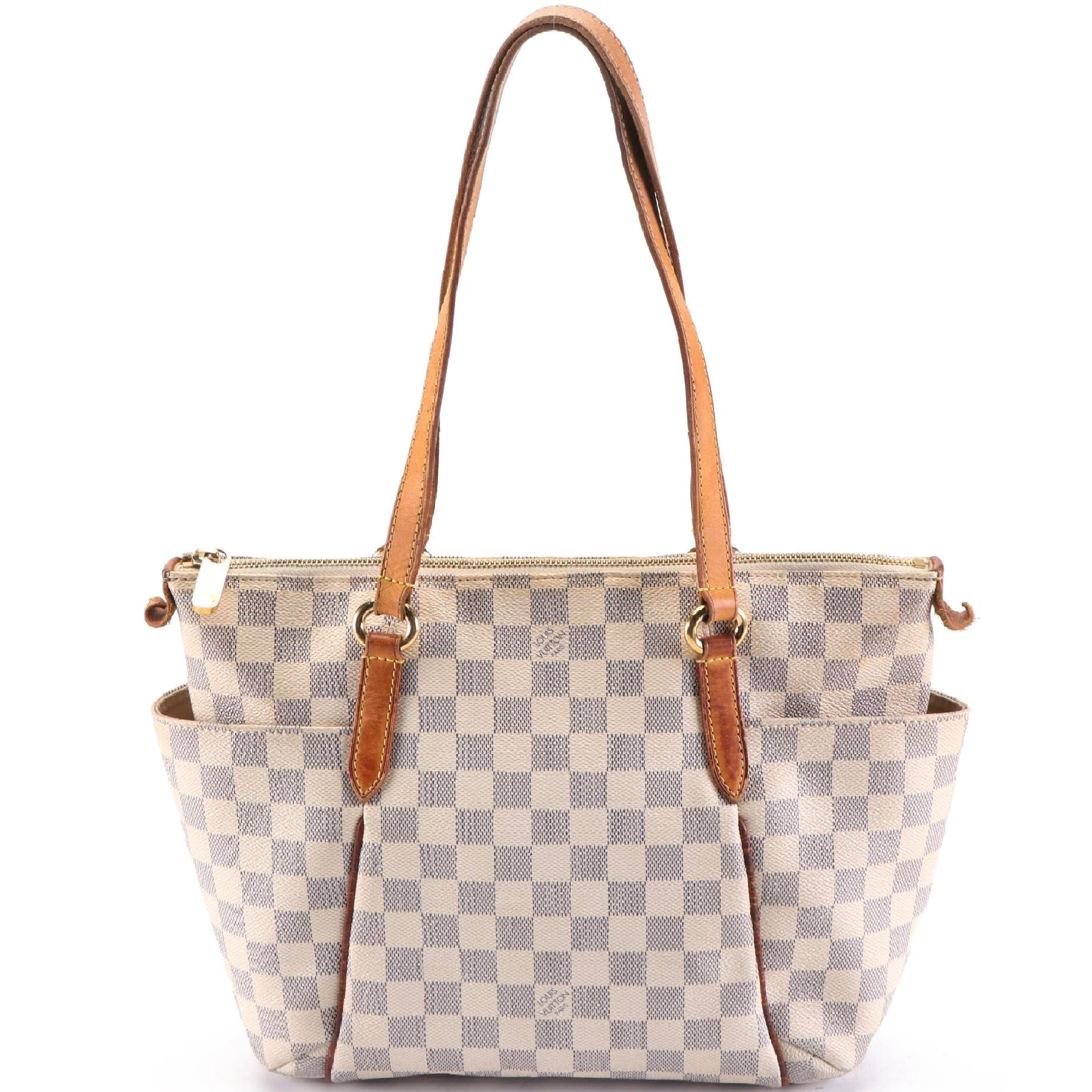 Louis Vuitton Totally PM Bag in Damier Azur Canvas