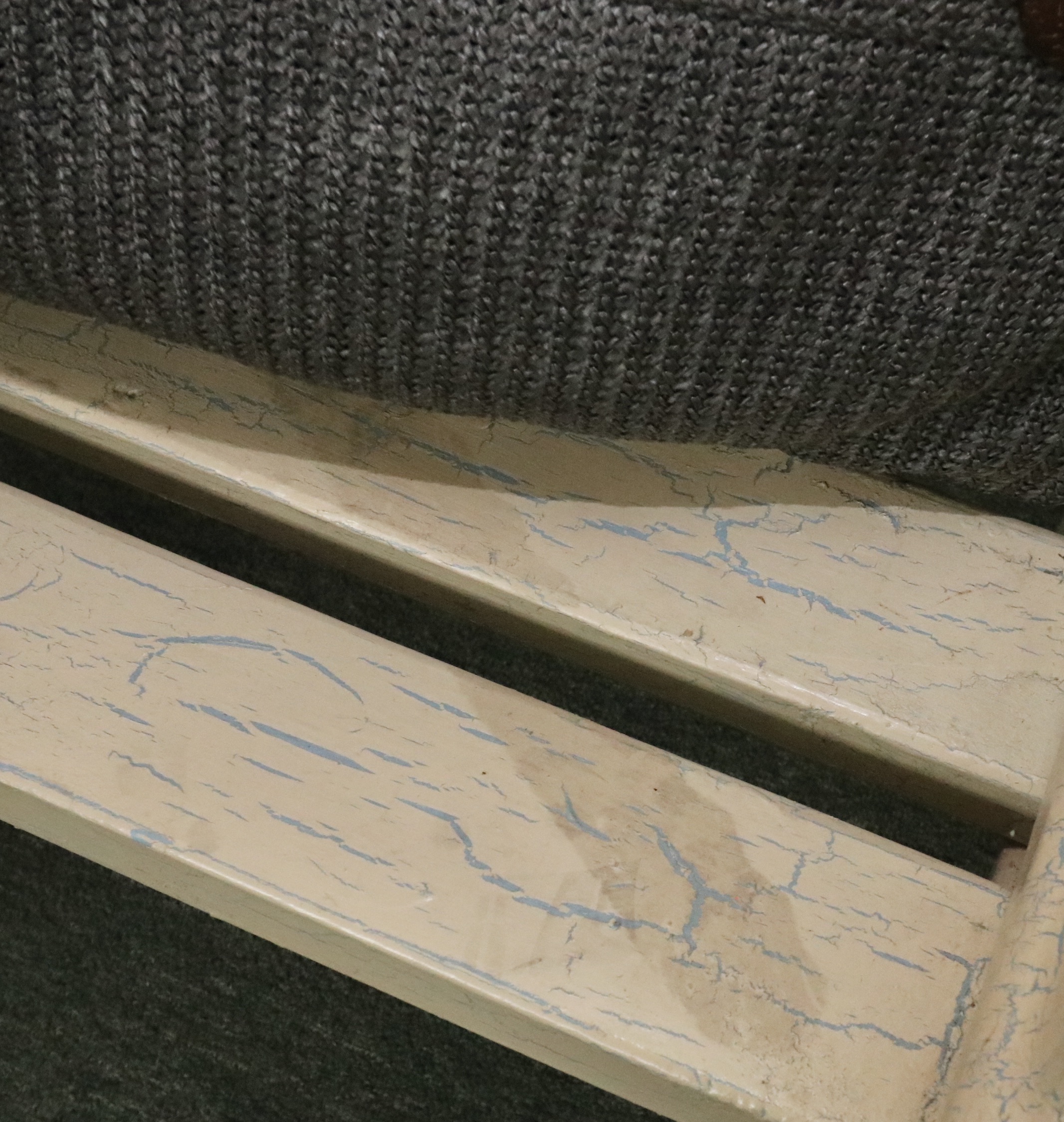 Faux-Painted Composite Bench