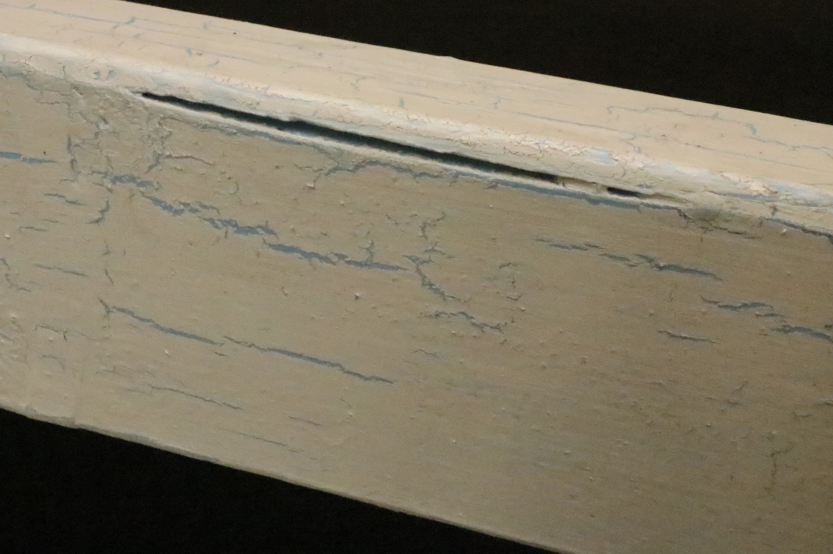 Faux-Painted Composite Bench
